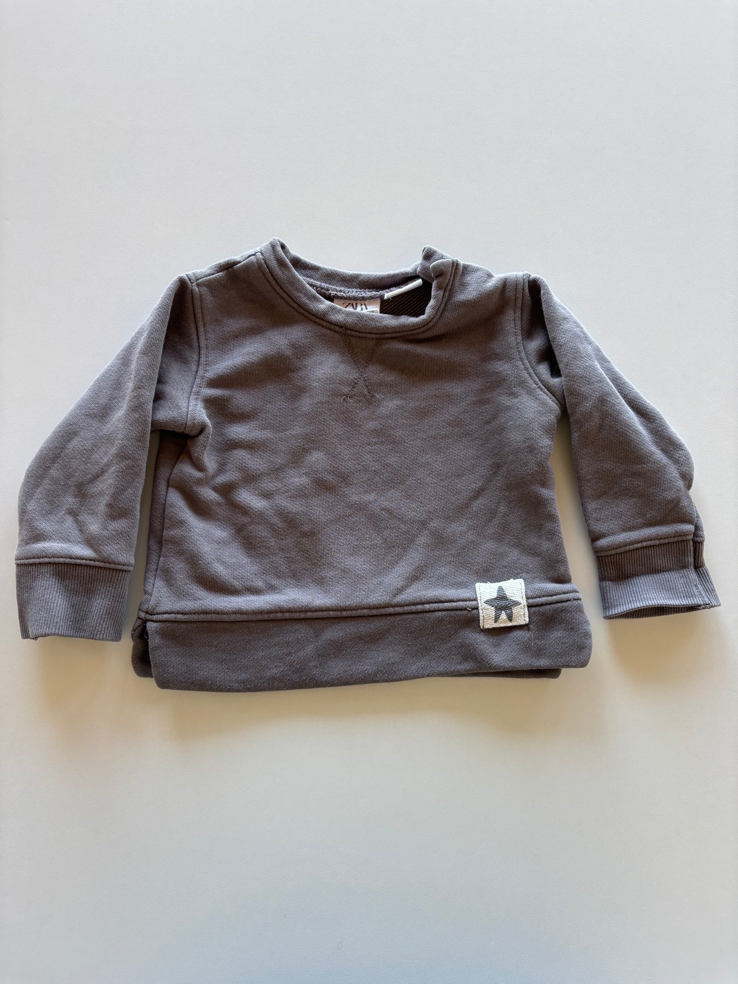 Grey Crewneck Sweater