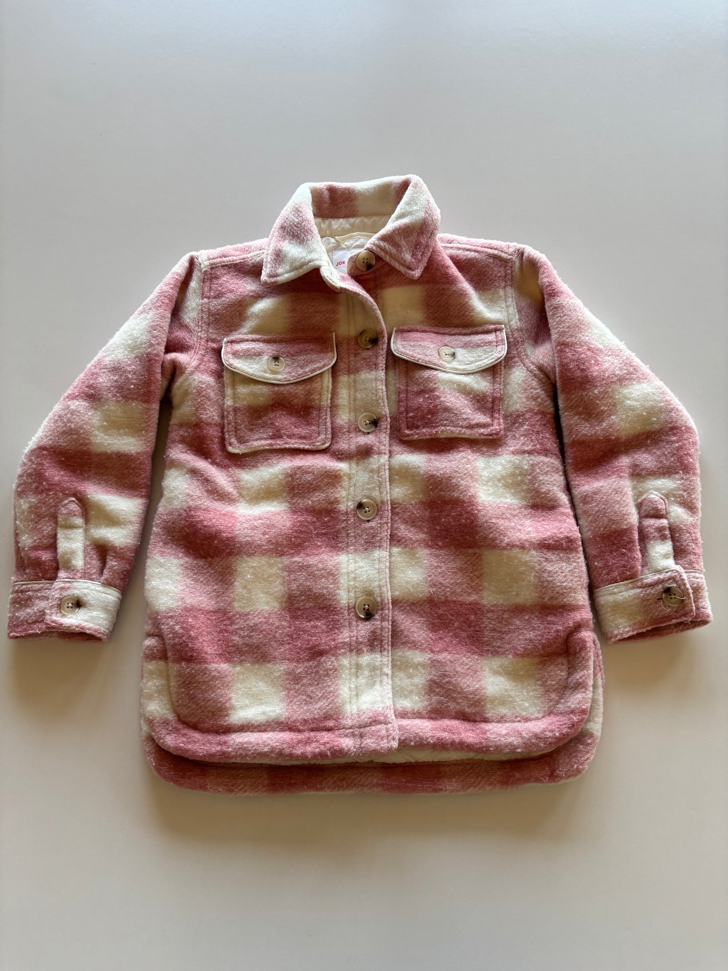Pink Plaid Jillian Harris Shacket
