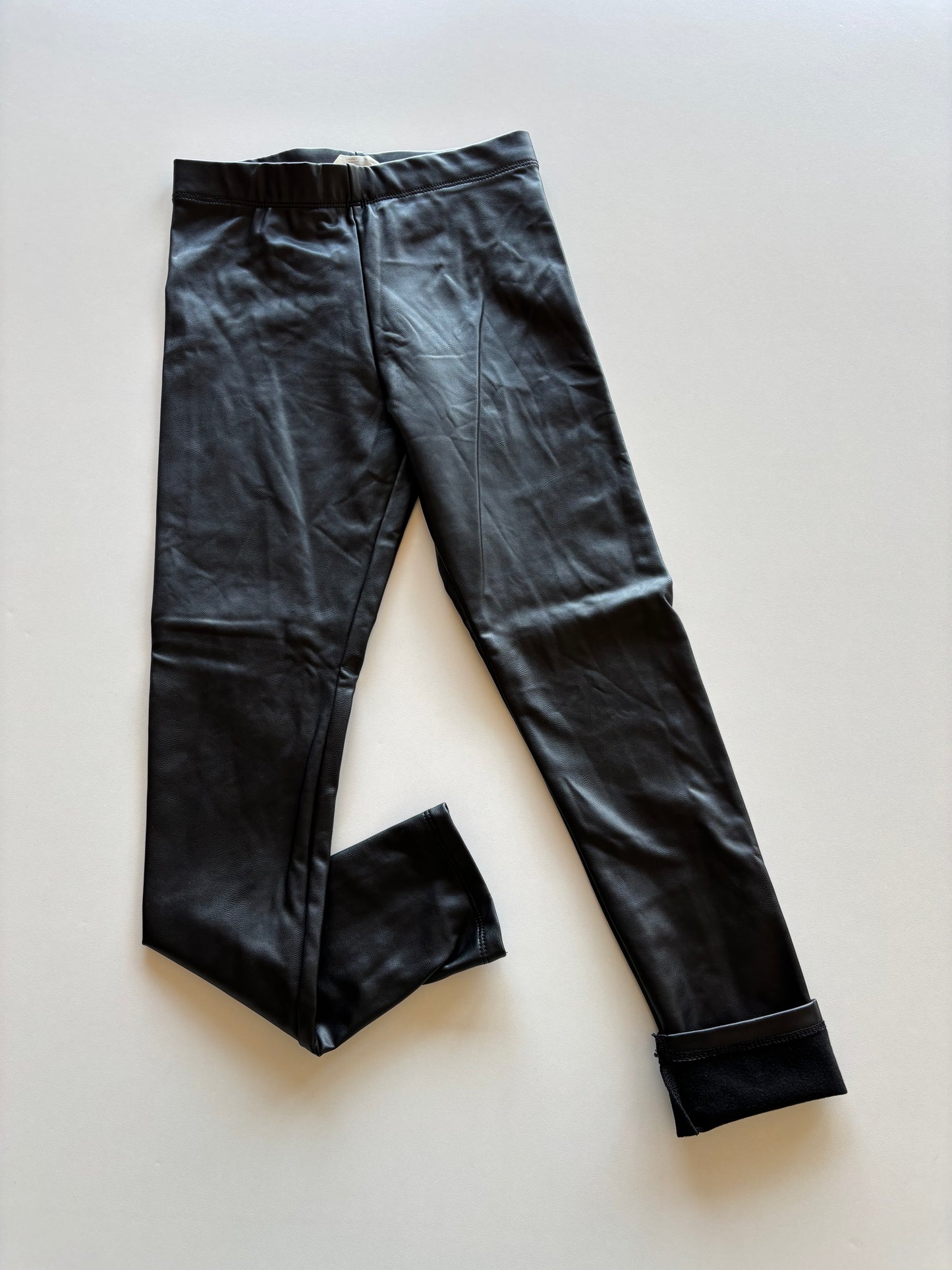 Black Pleather Pants