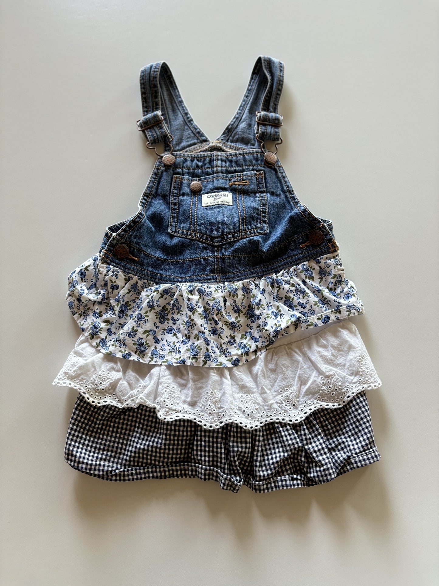 Tiered Overall Skirt