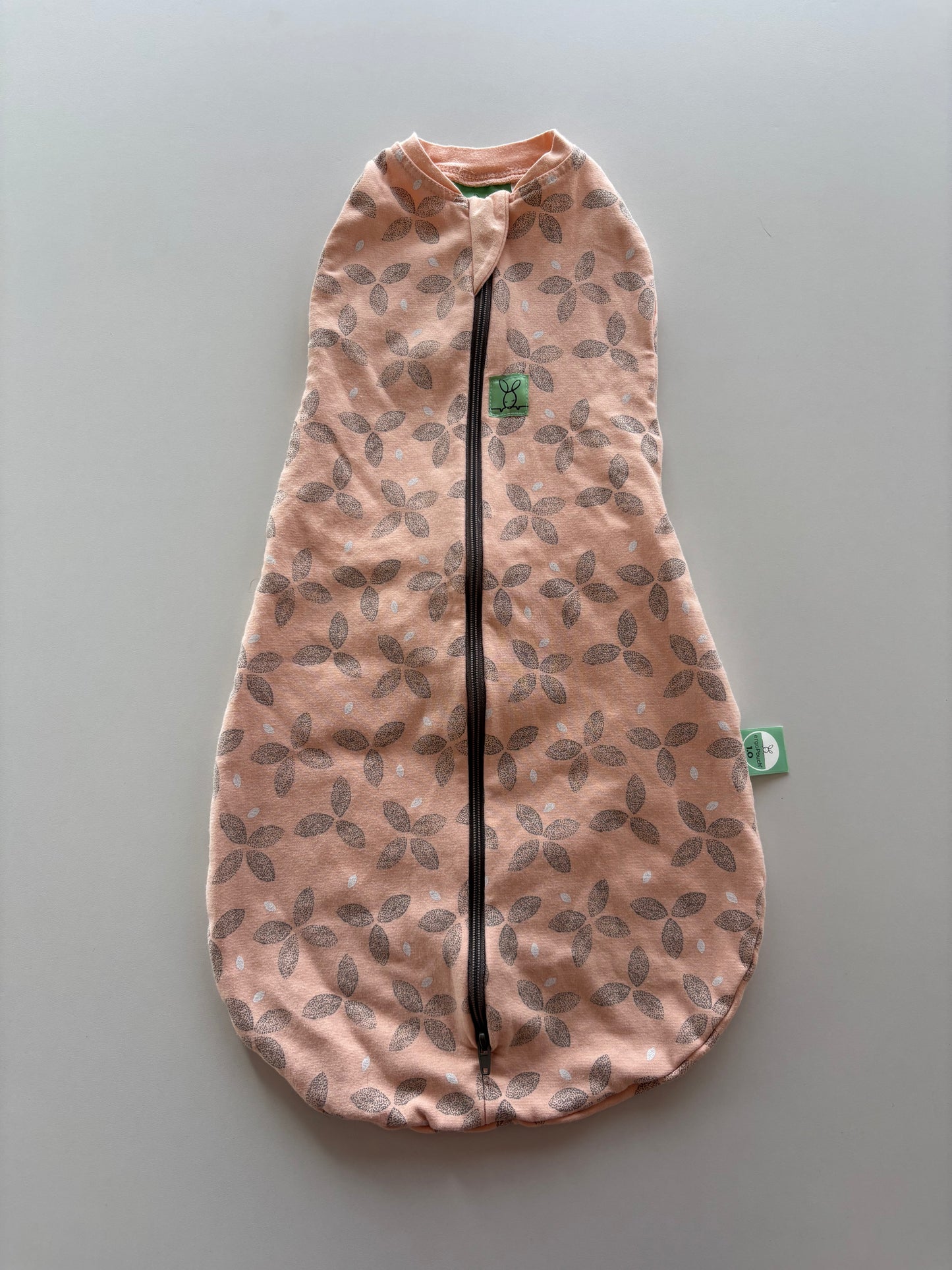 Peach Floral Sleepsack/Swaddle