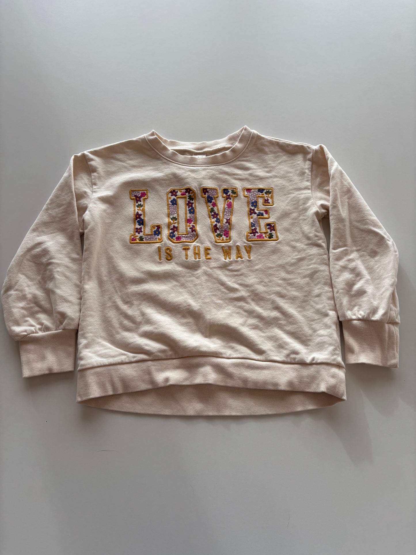 Cream Love Sweater