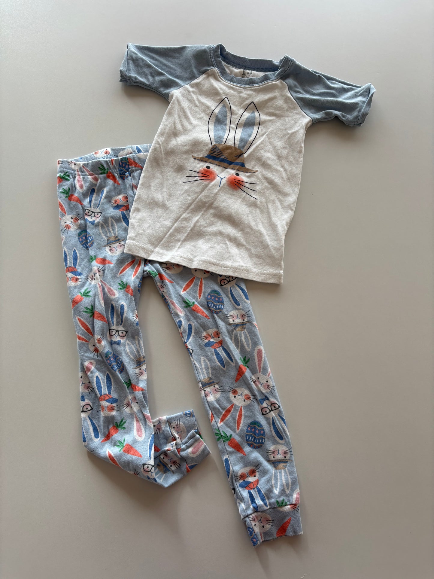 2pc Blue Bunny Pajamas