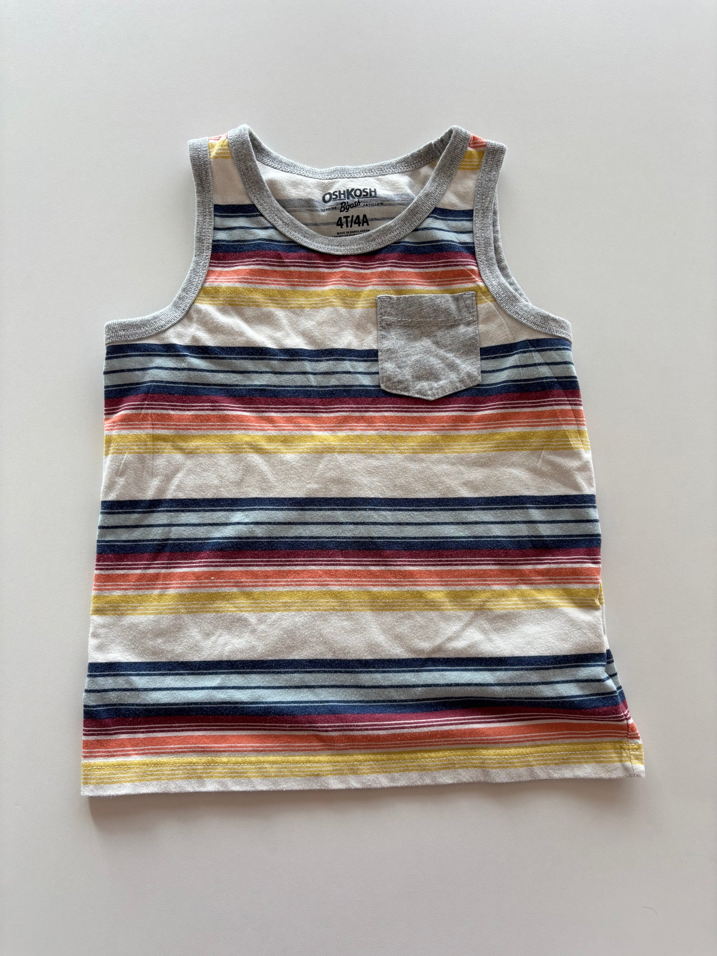 Rainbow Striped Tank