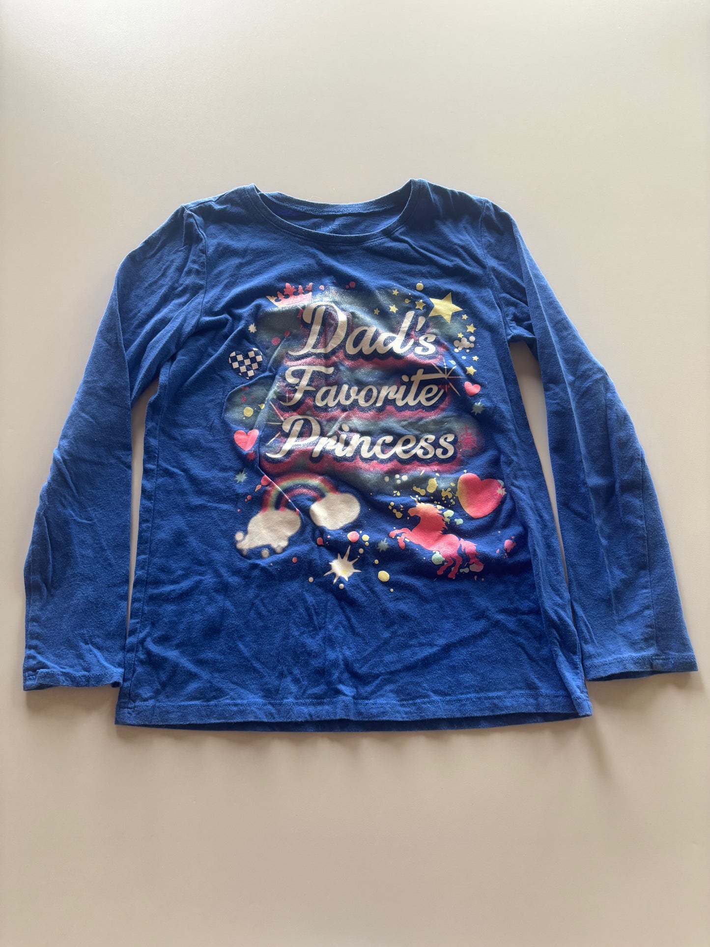 Blue Dad's Favourite Princess Shirt