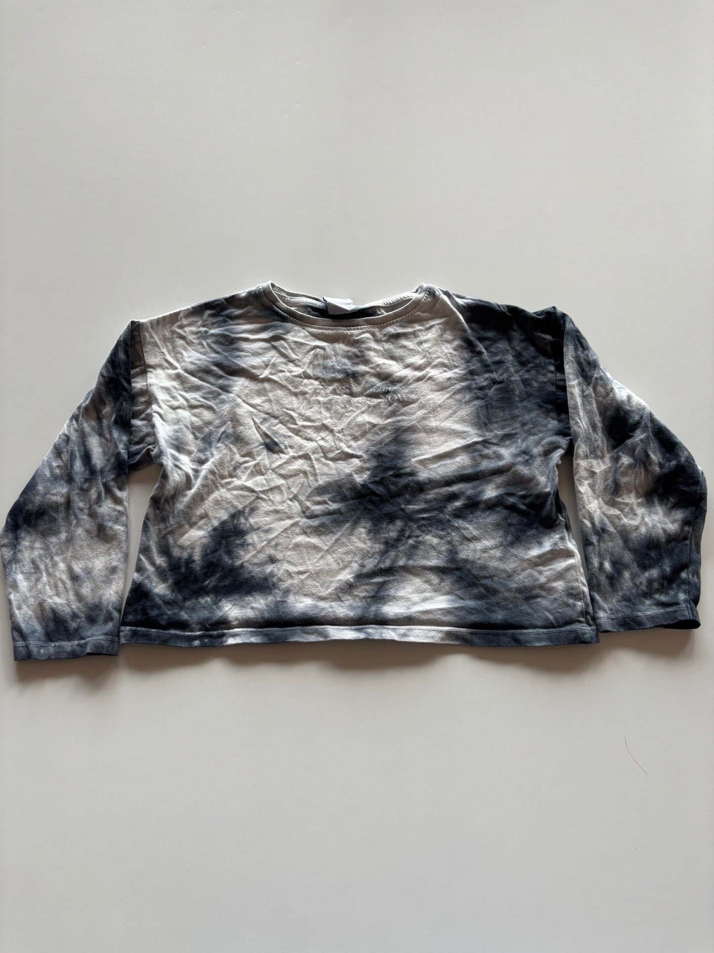 Tie Dye Future Starts Now Cropped Shirt