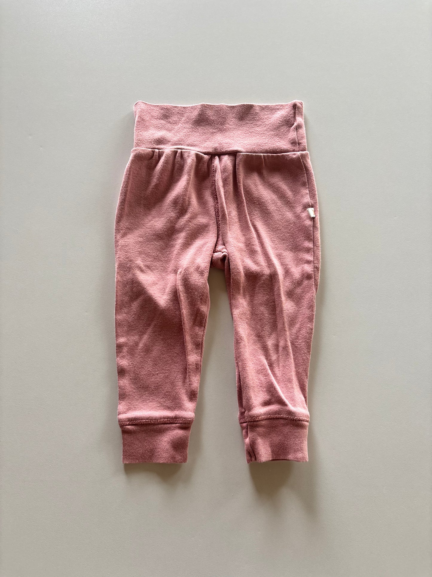 Pink Wide Waistband Joggers