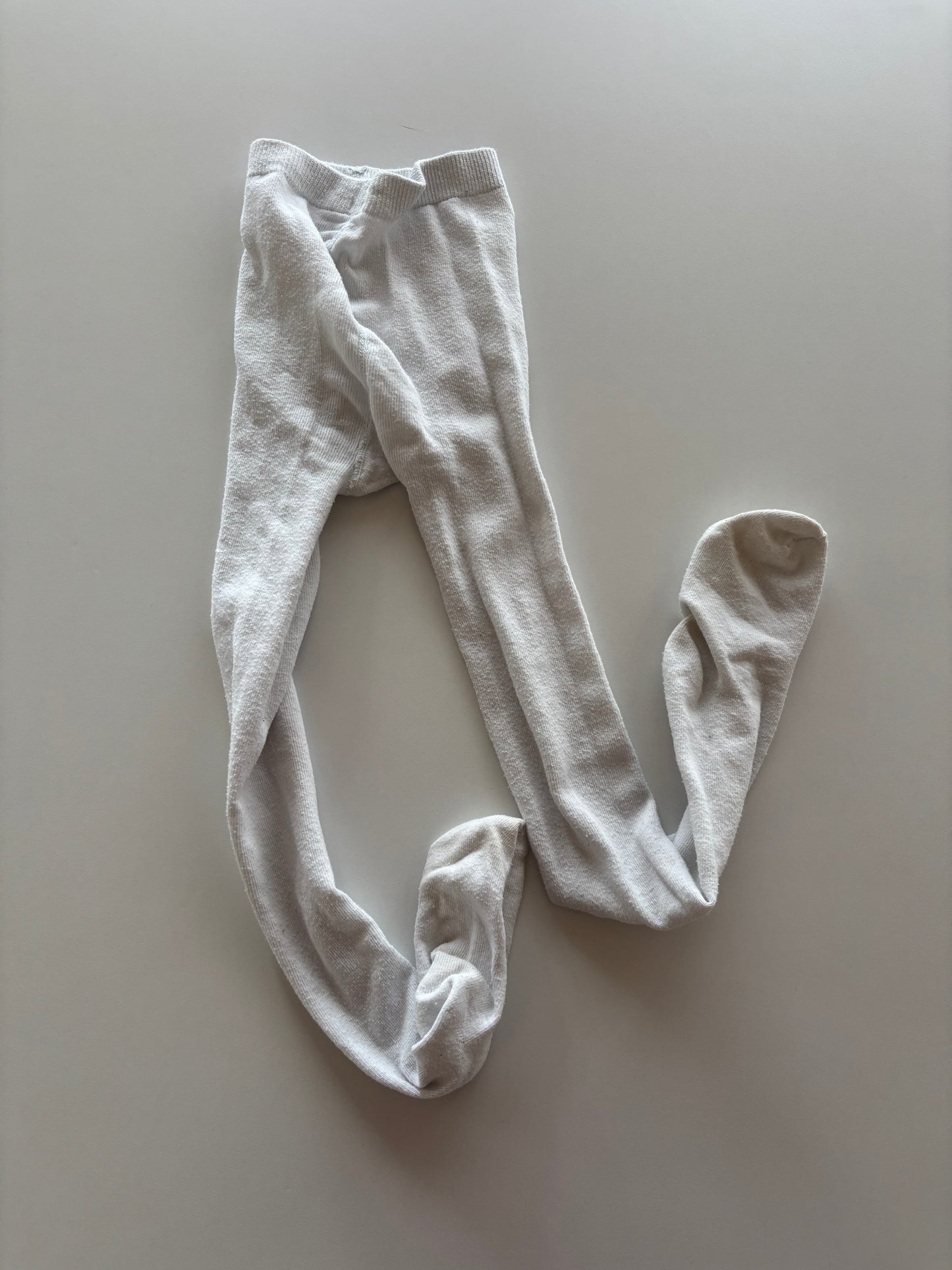 Thick White Tights