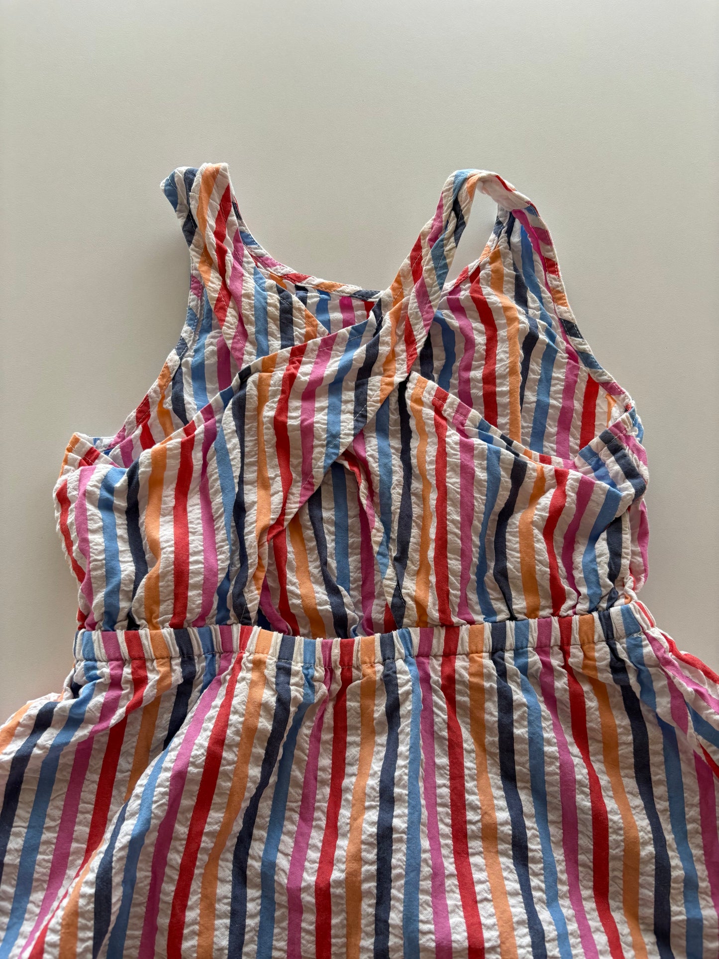 Striped Textured Dress