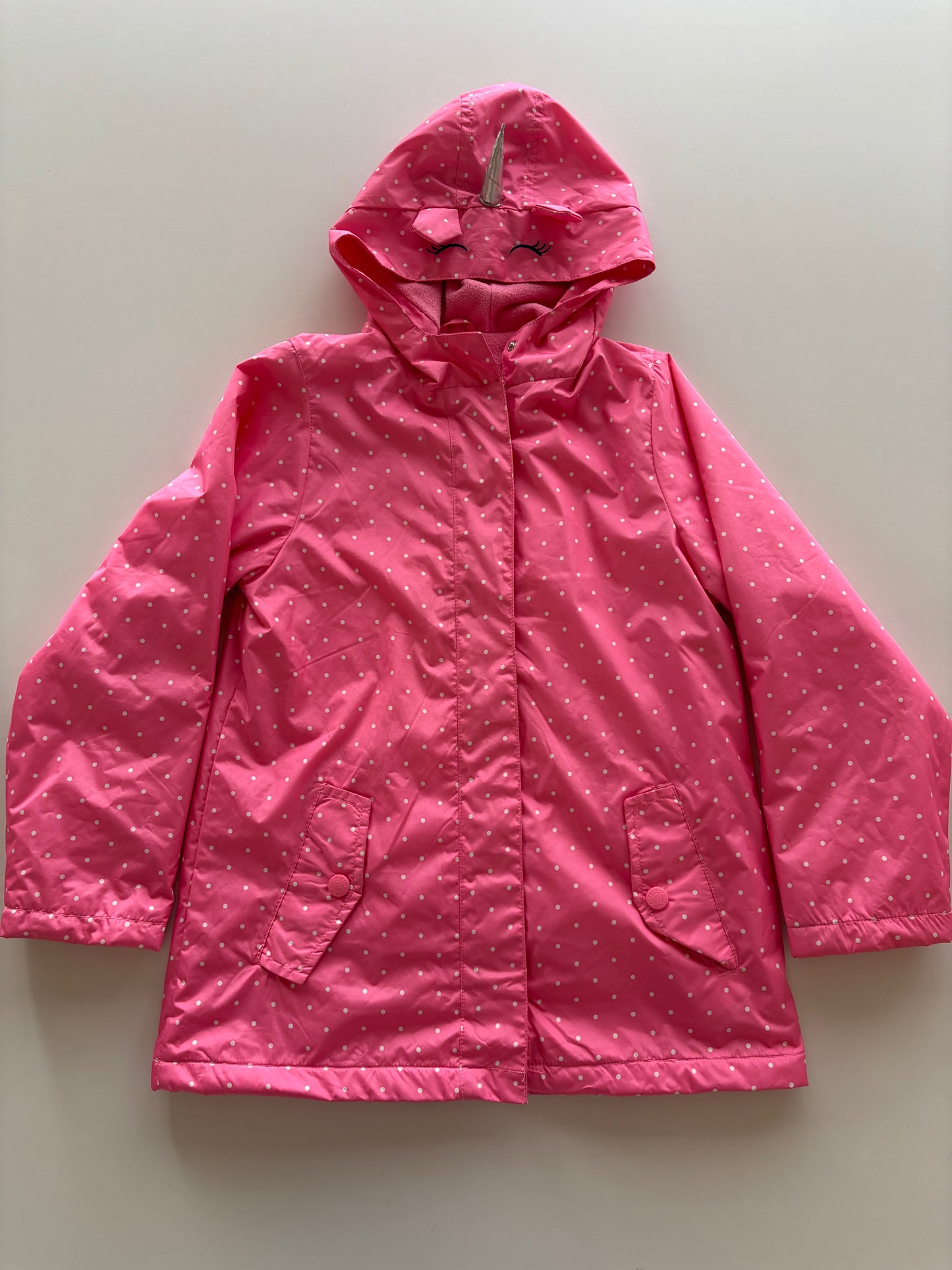 Pink Polka Dot Unicorn Jacket