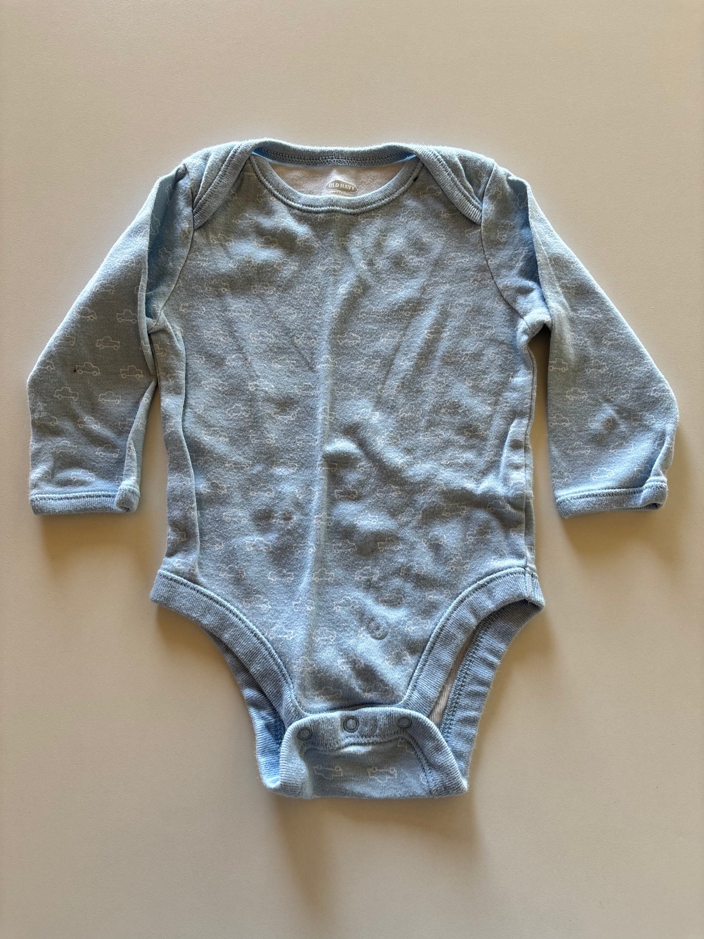 Light Blue Car Onesie