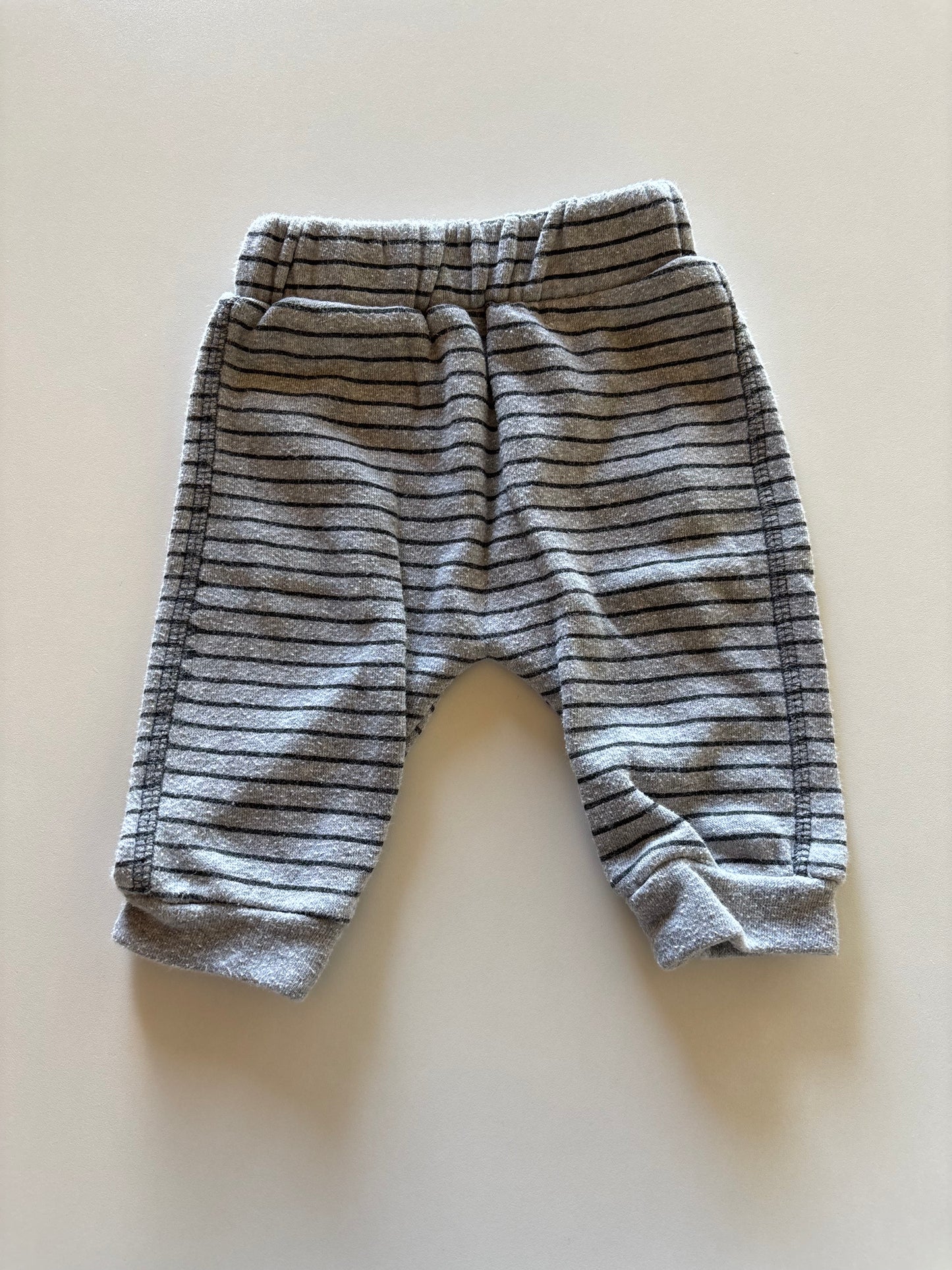 Grey Striped Joggers