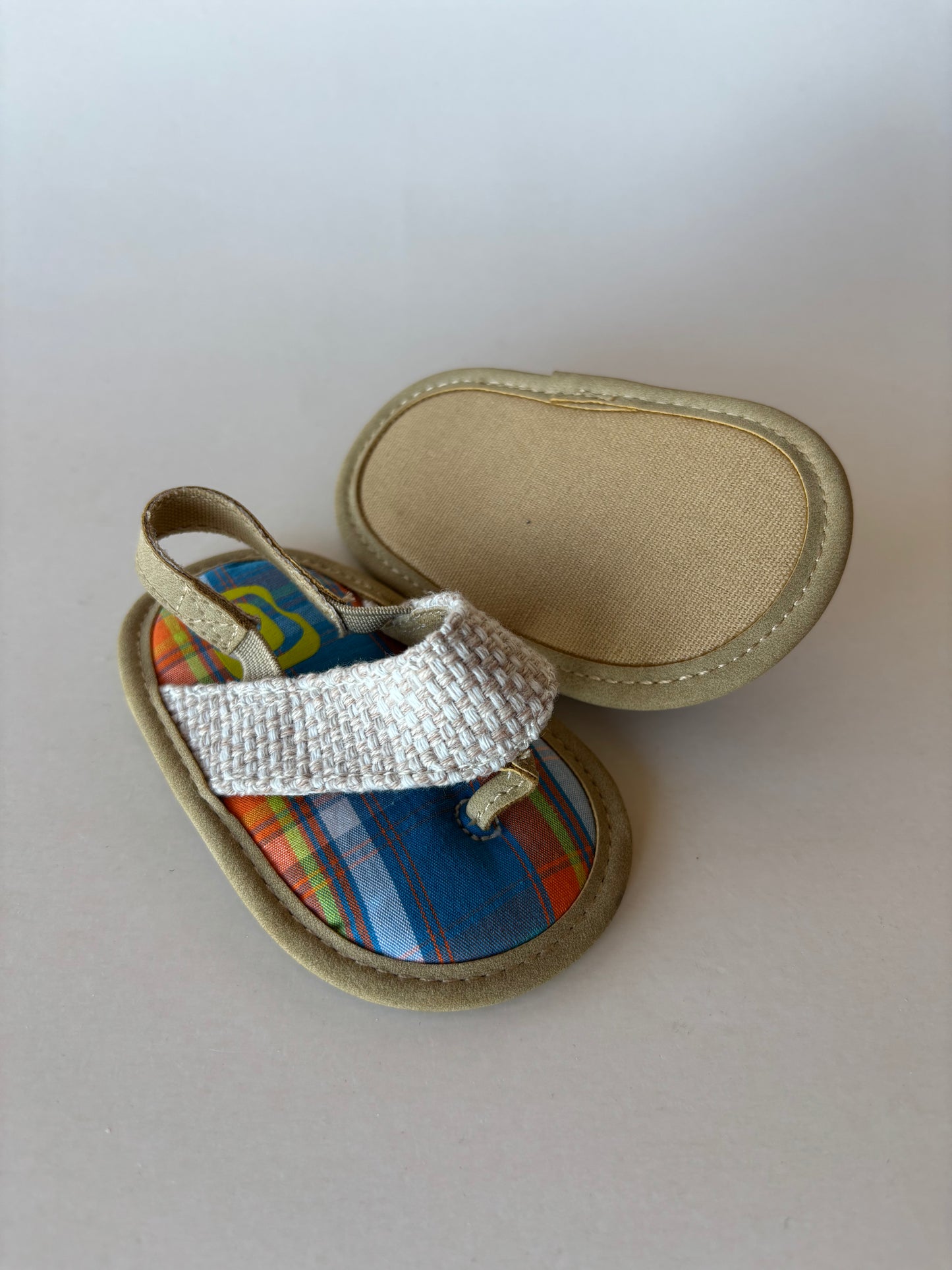 Woven Sandal Crib Shoes