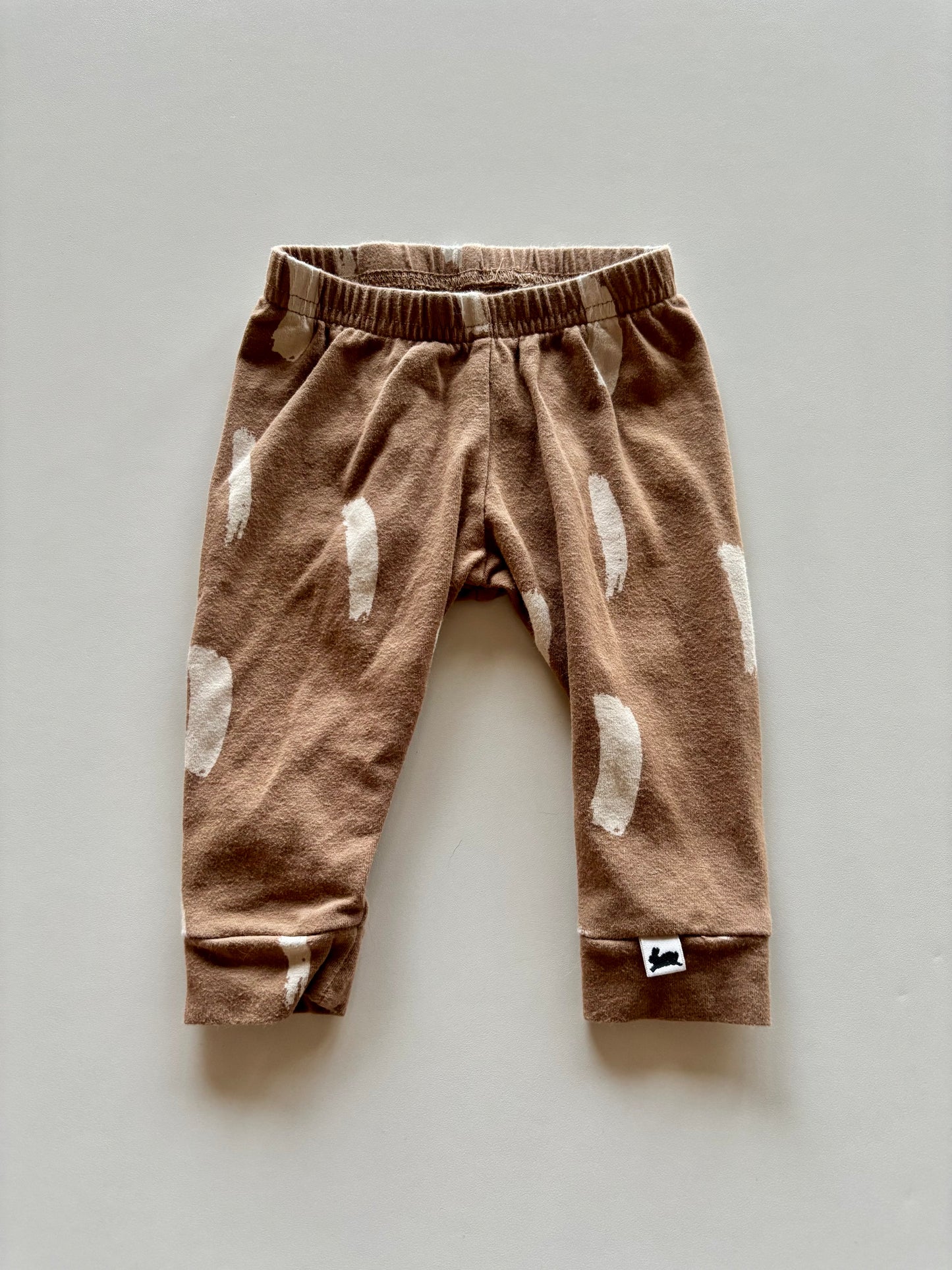 Brown Patterned Little & Lively Pants