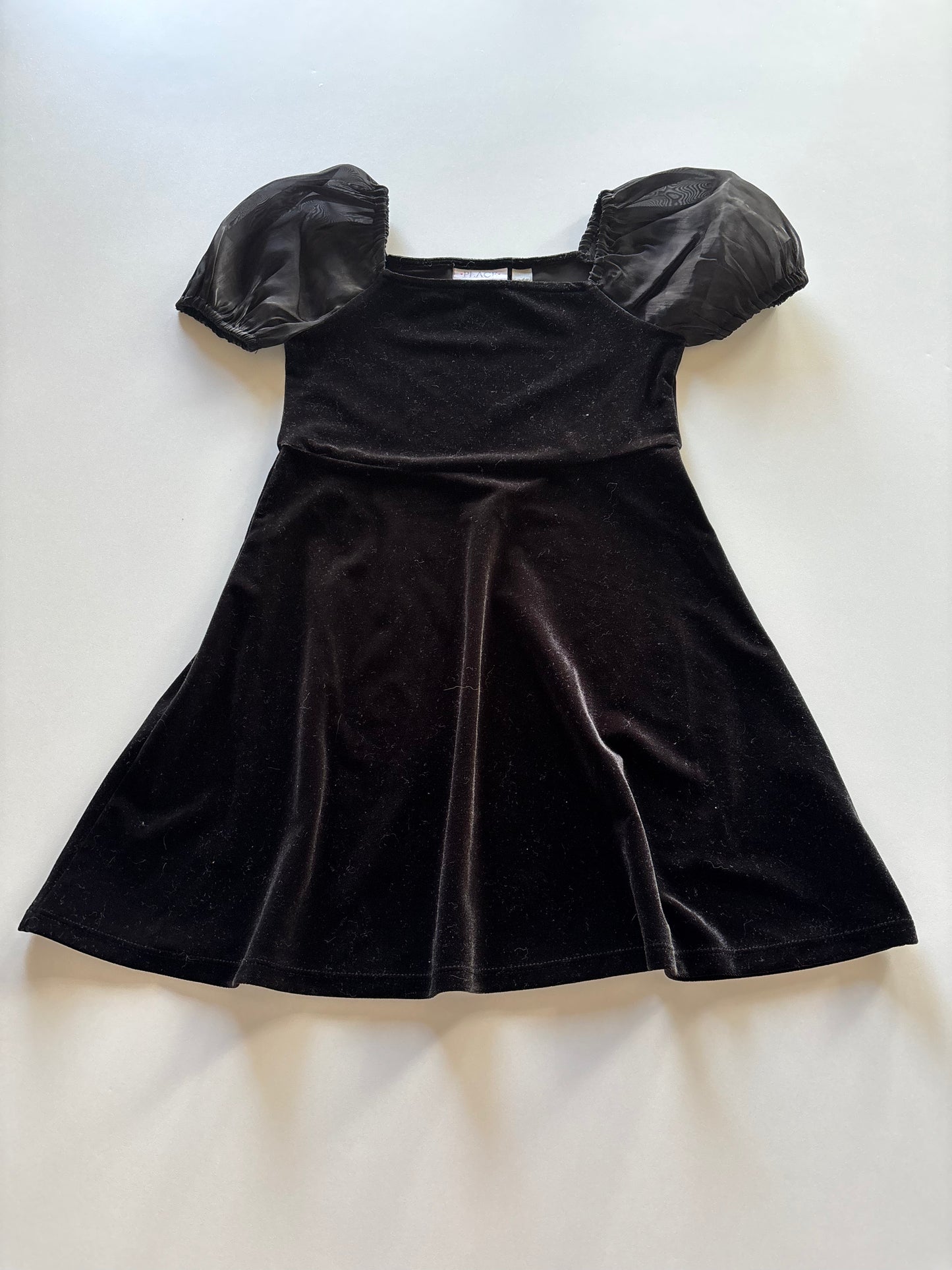 Black Velour Party Dress