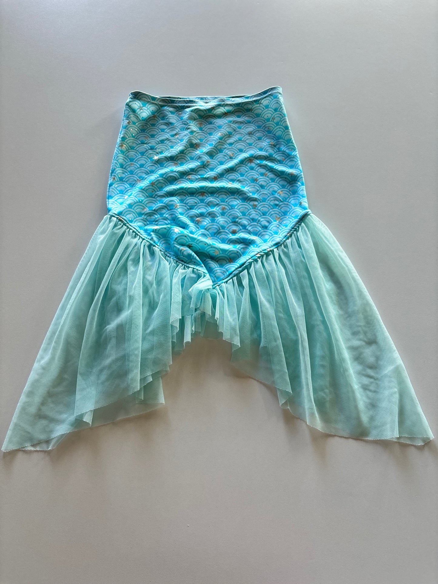 Blue Mermaid Swim Skirt