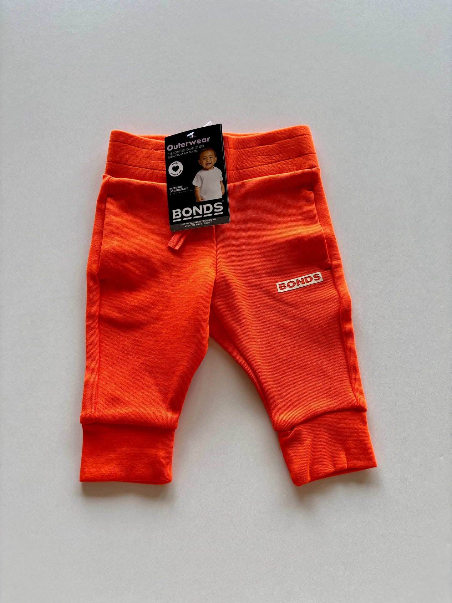 BNWT Orange Bonds Joggers