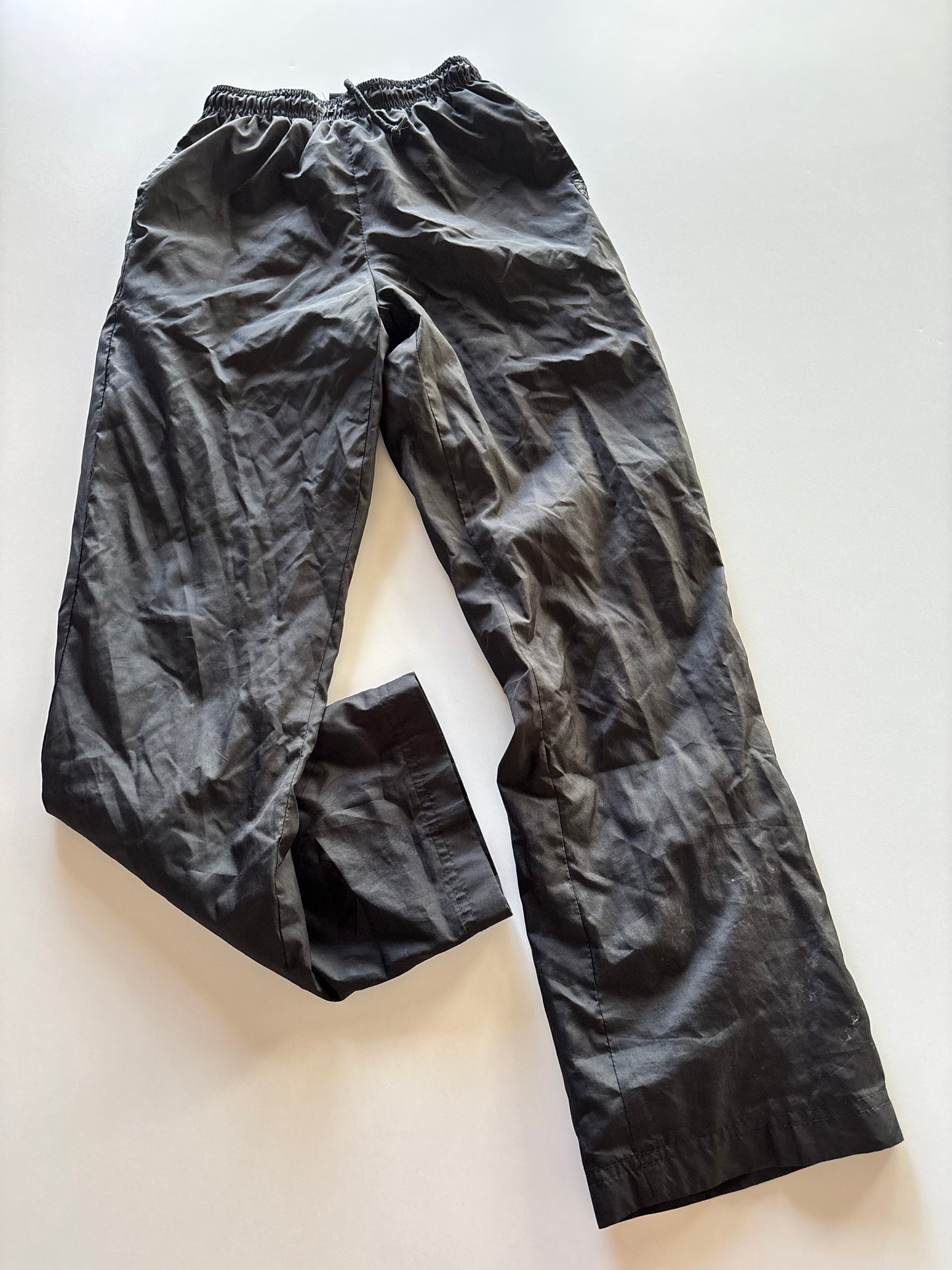 Lined Black Rain Pants