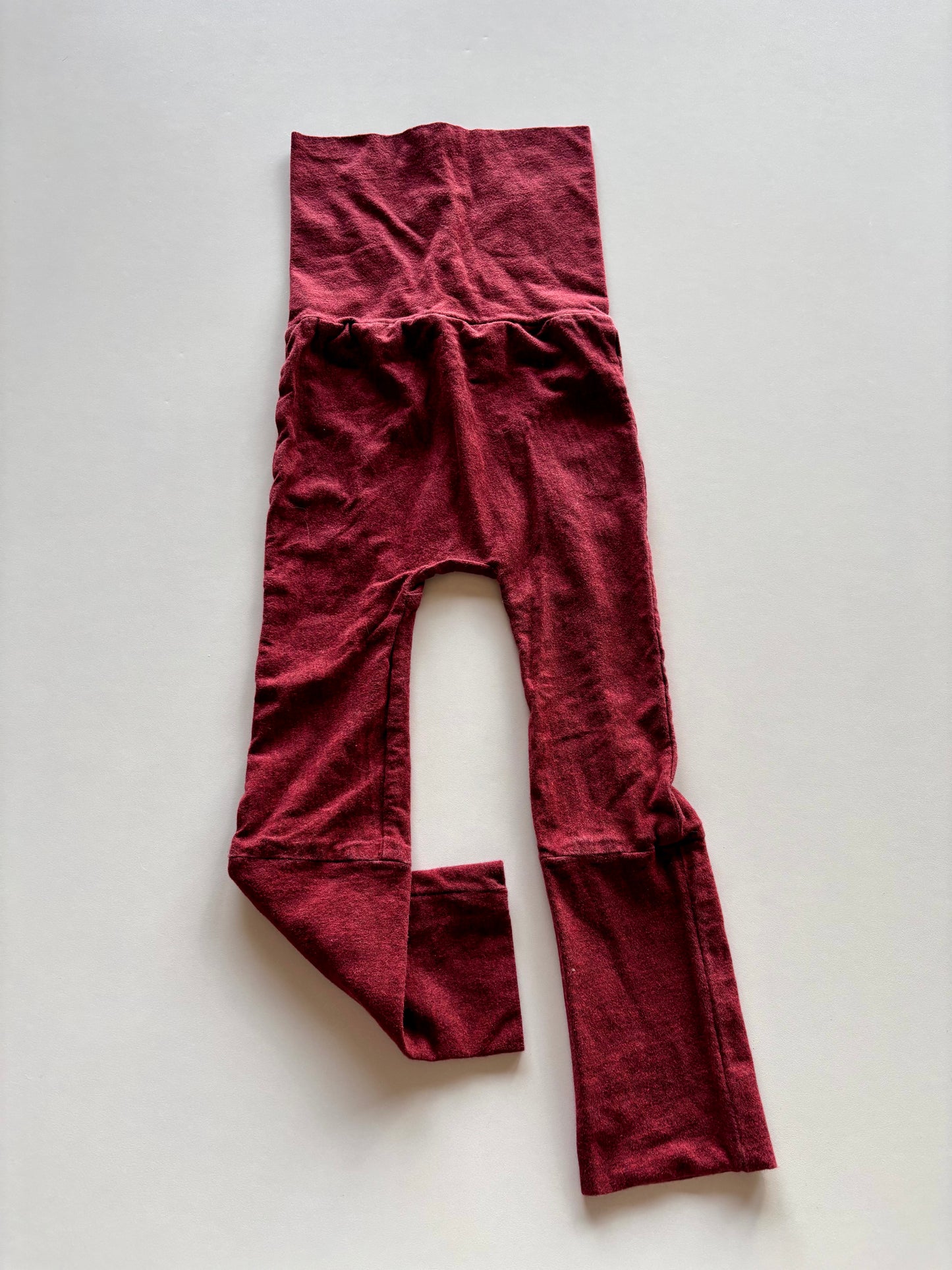 Red Melange Grow with Me Pants