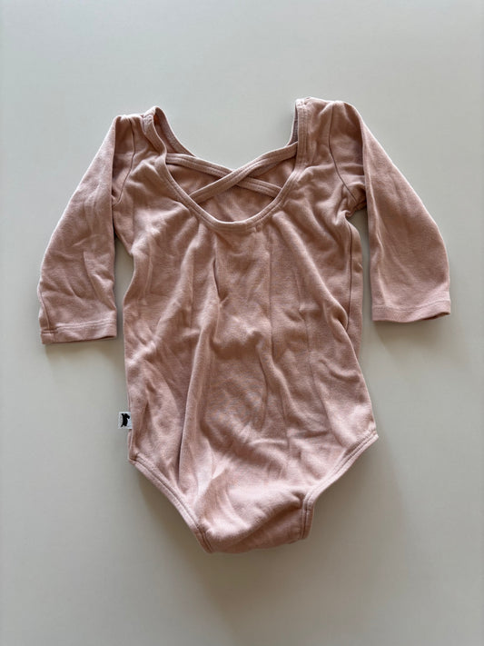 Pink Strappy Onesie