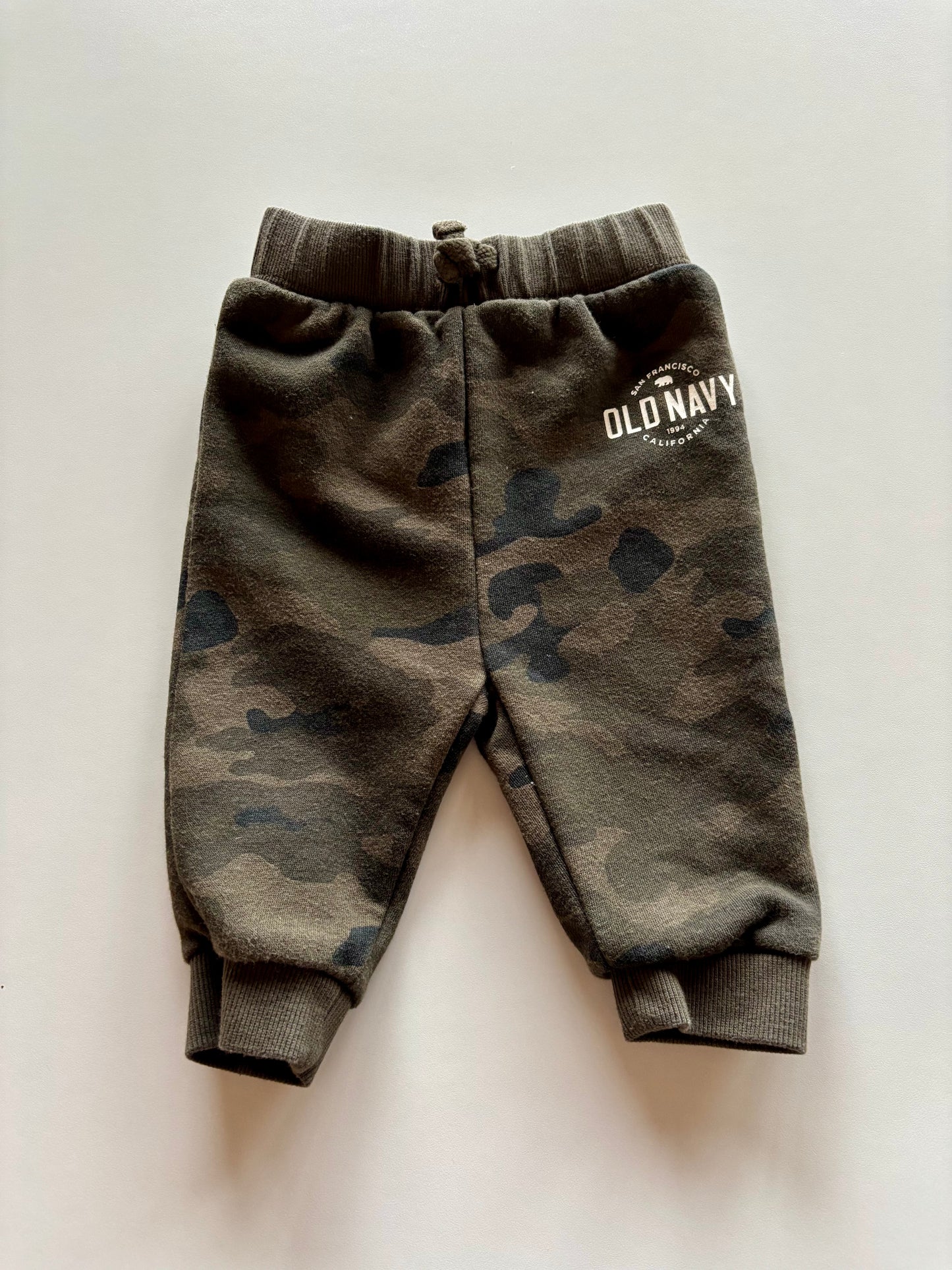 Green Camo Joggers