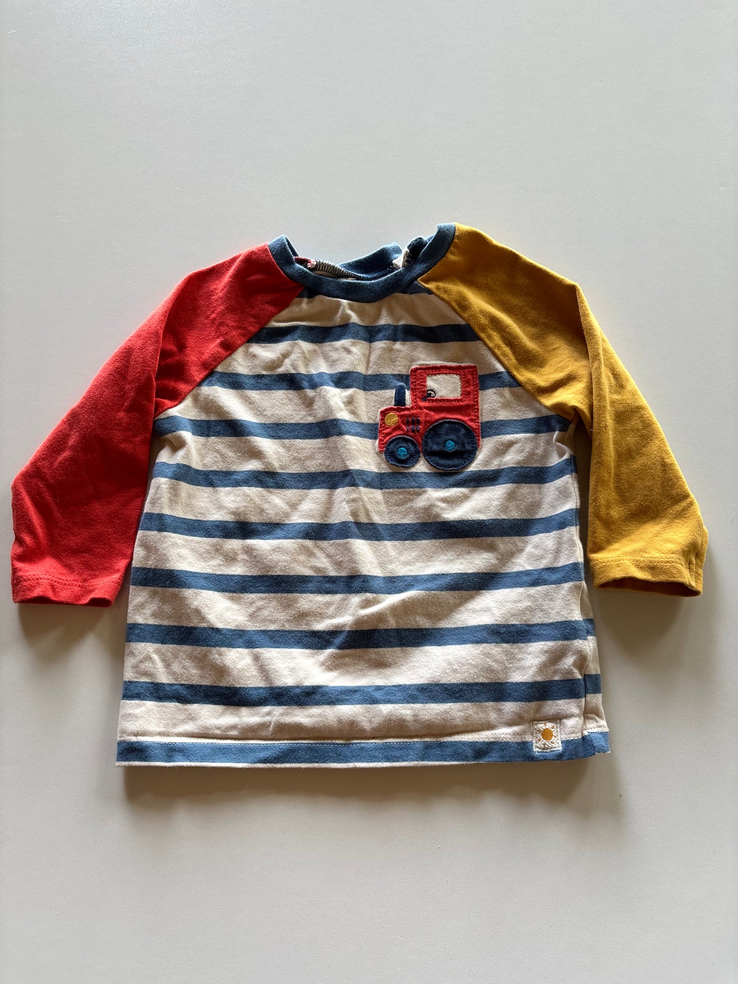 Colourblock Tractor Shirt