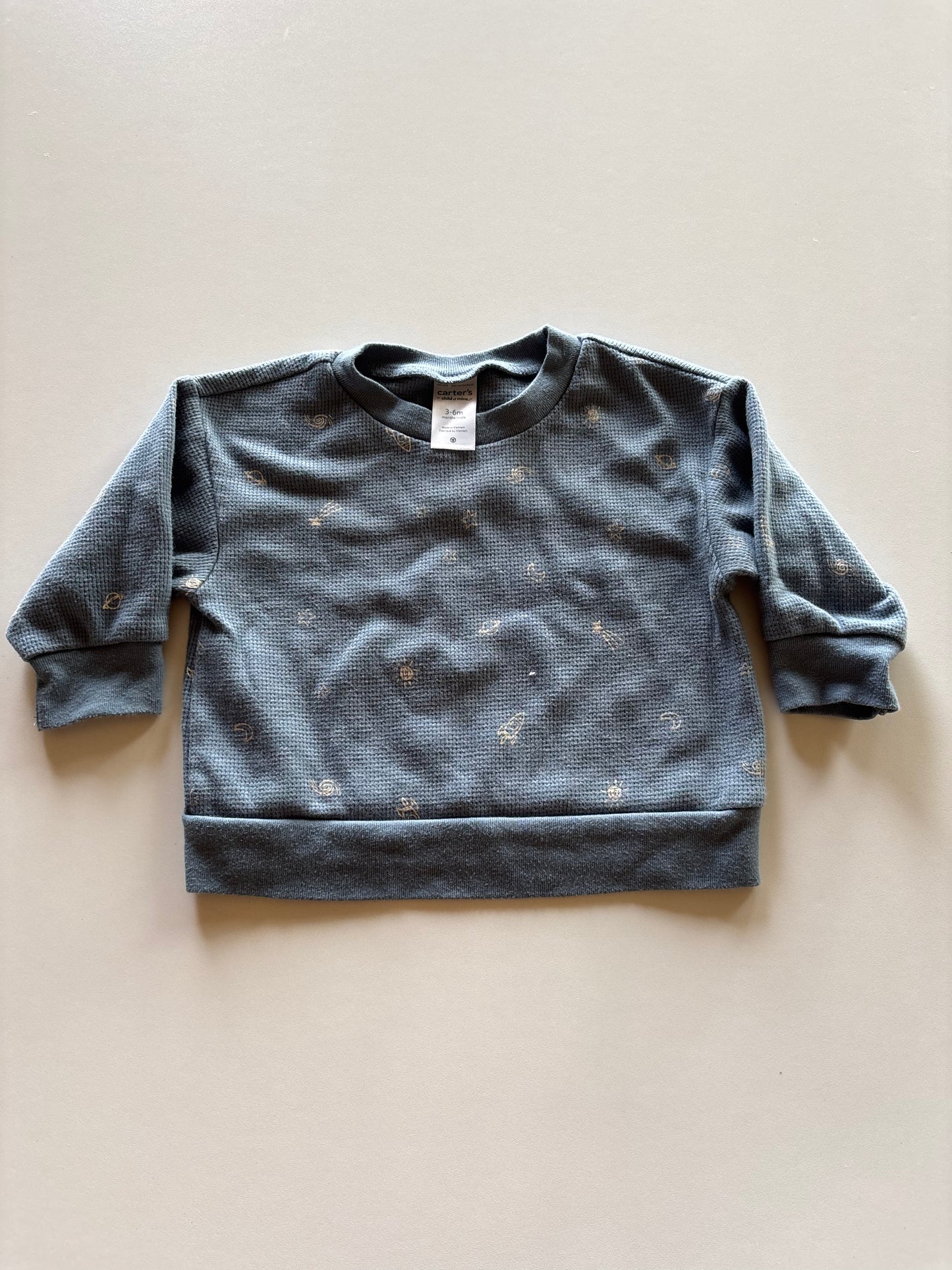 Blue Waffle Space Shirt