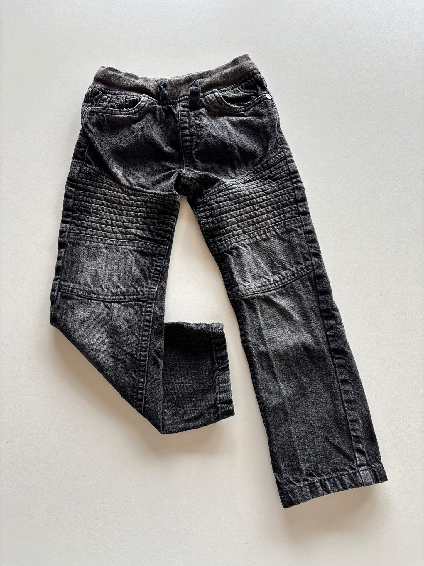 Black Moto Denim