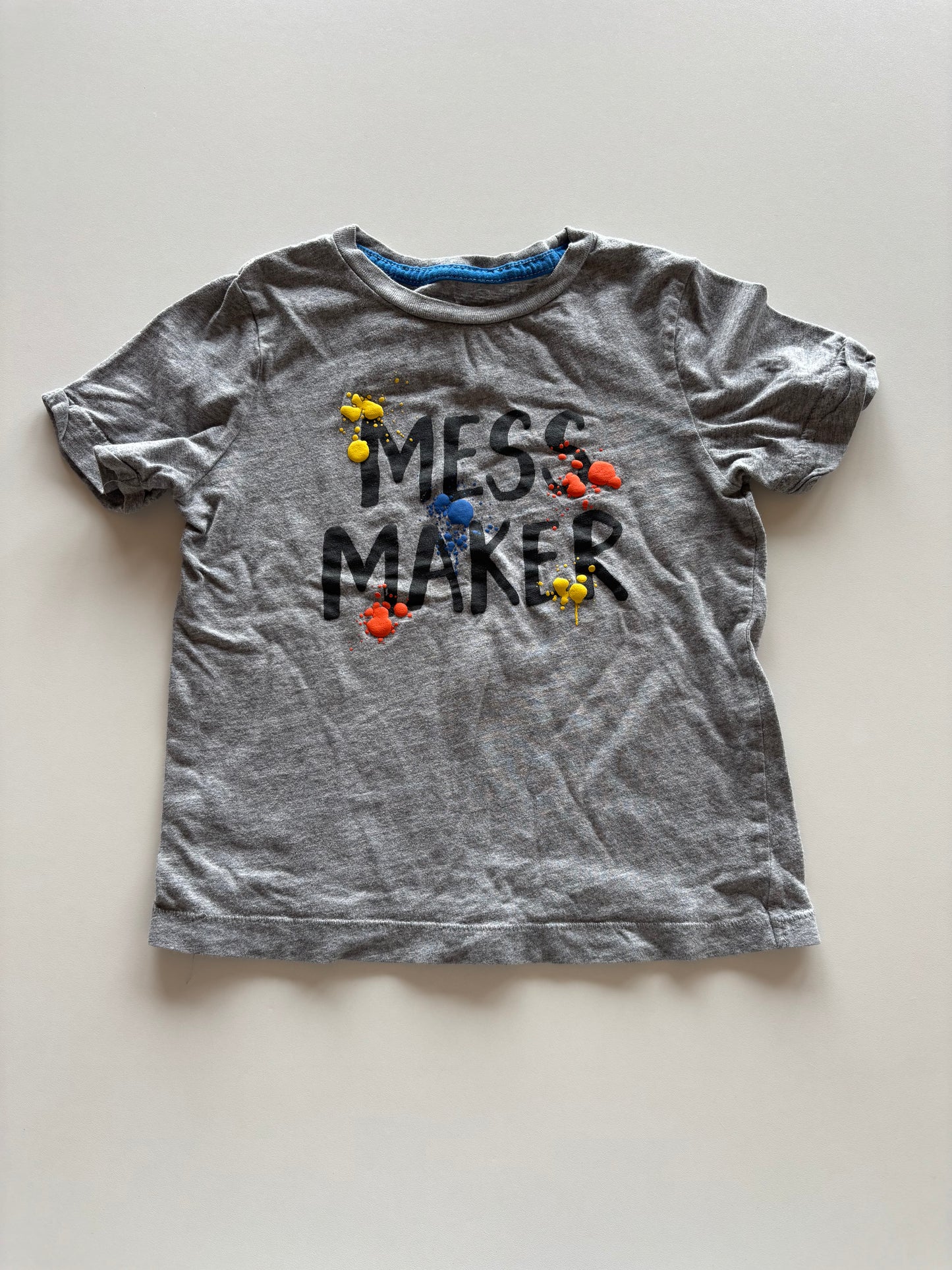 Grey Mess Maker Tee