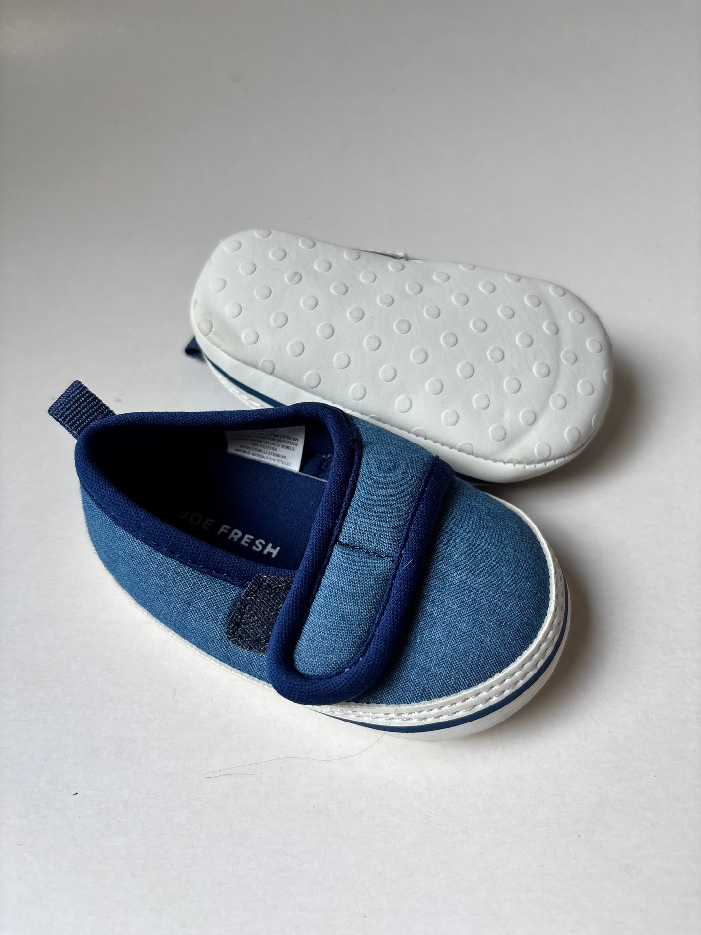 Blue Crib Shoes