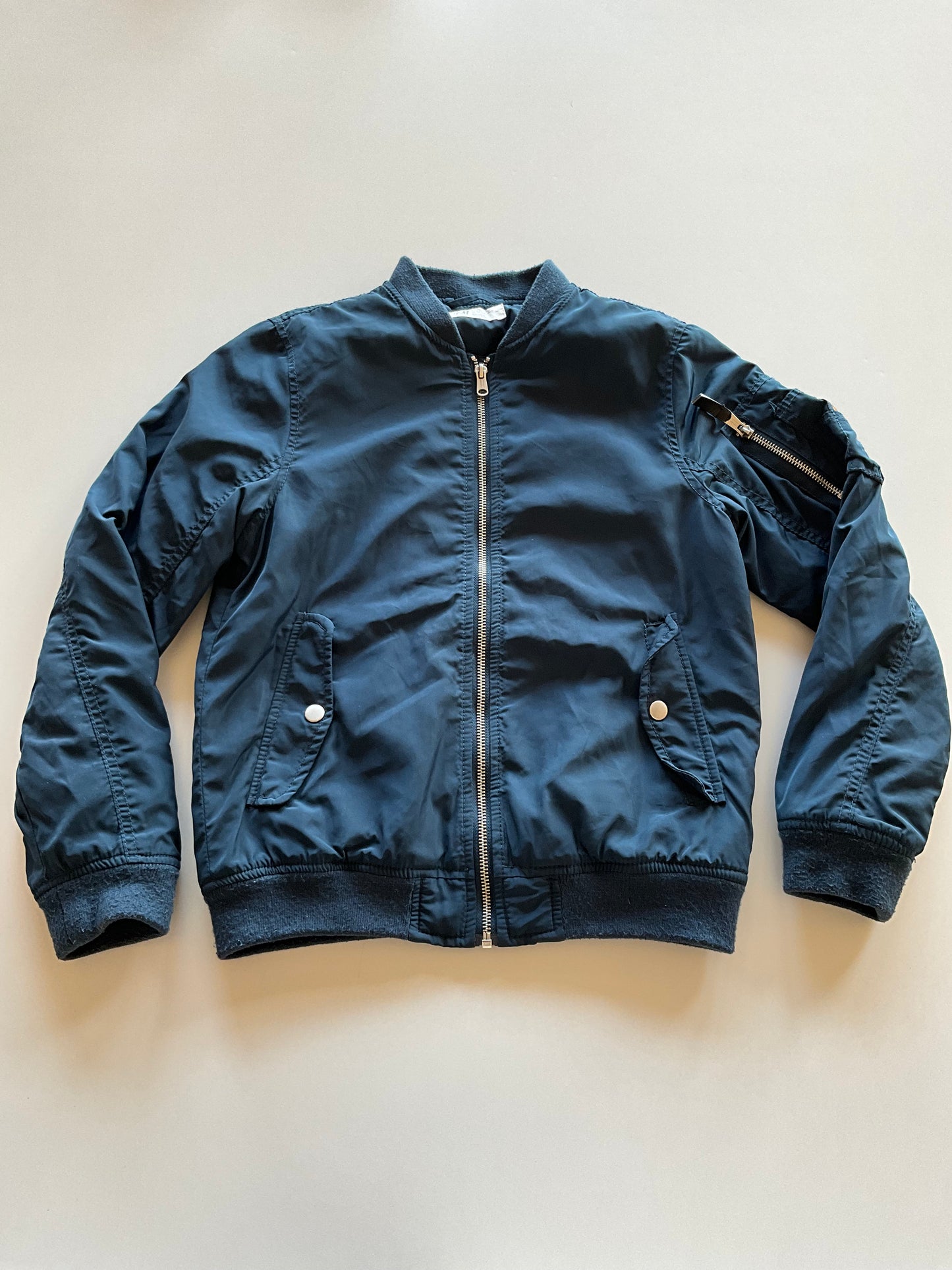 Navy Bomber Jacket