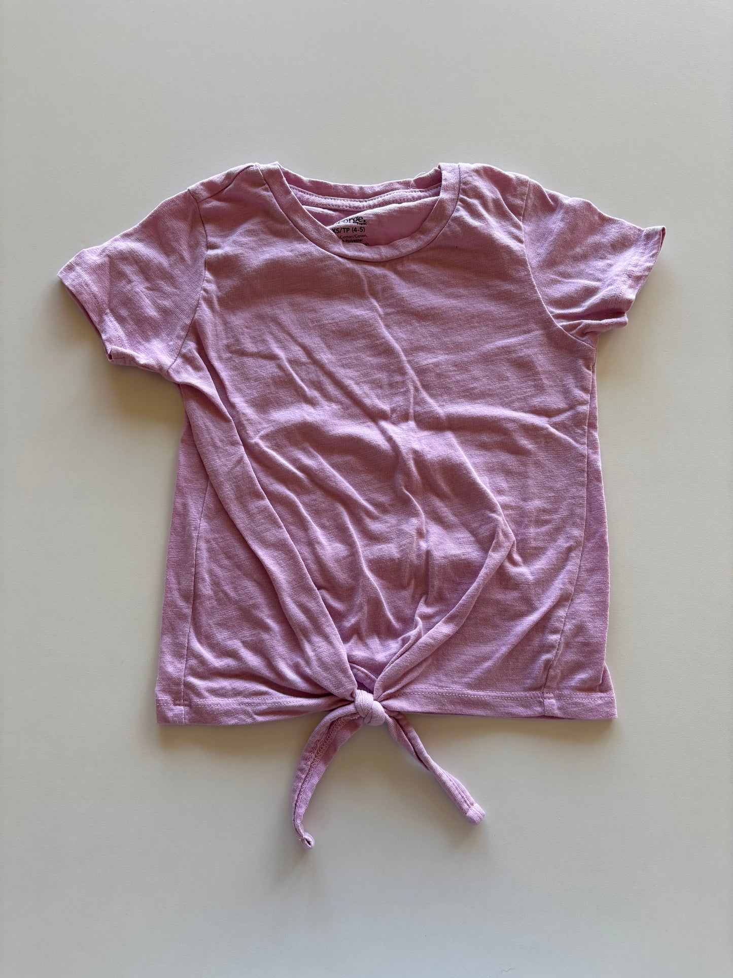 Lilac Knitted Tee