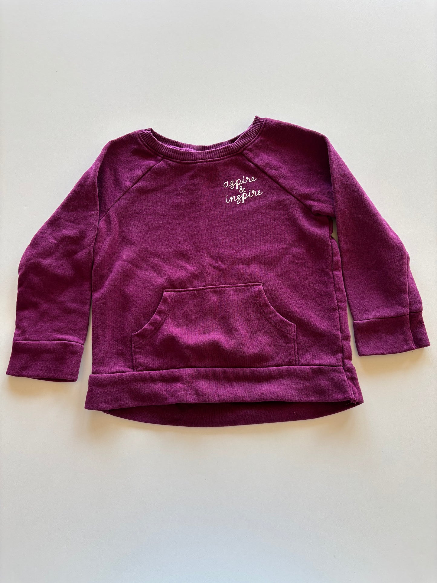 Jewel Tone Aspire Crewneck Sweater