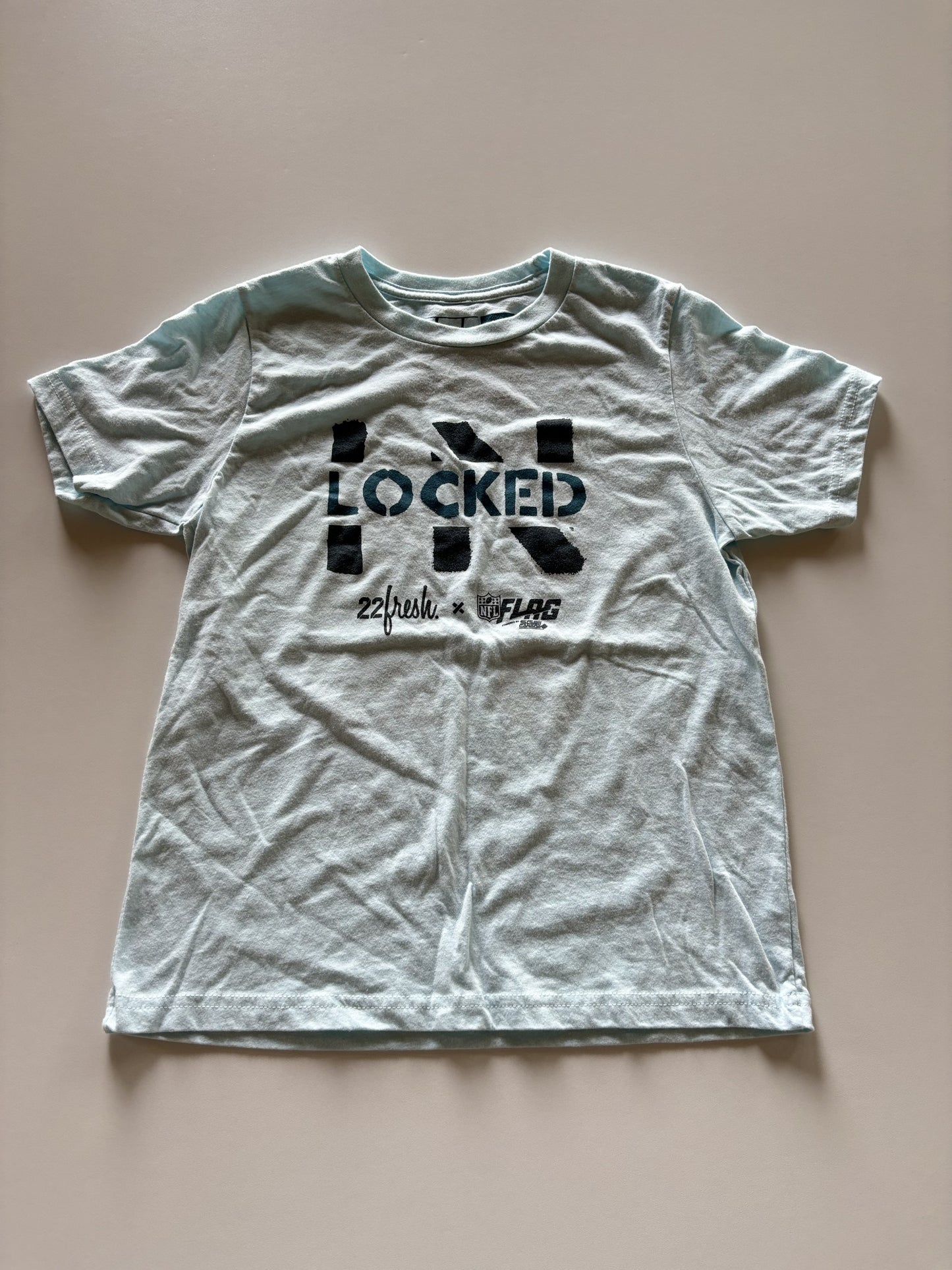 Blue Locked In Tee
