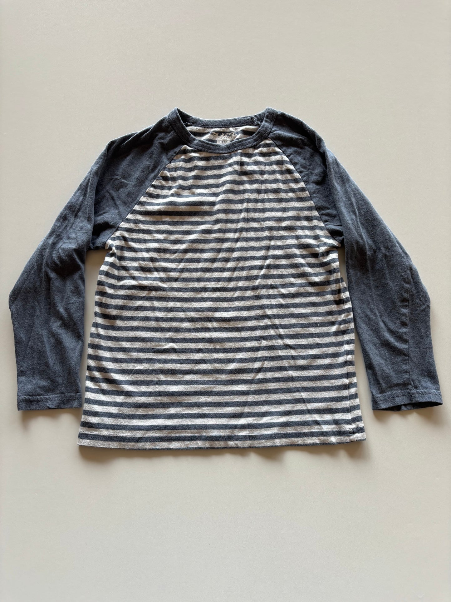 Blue & White Striped Shirt