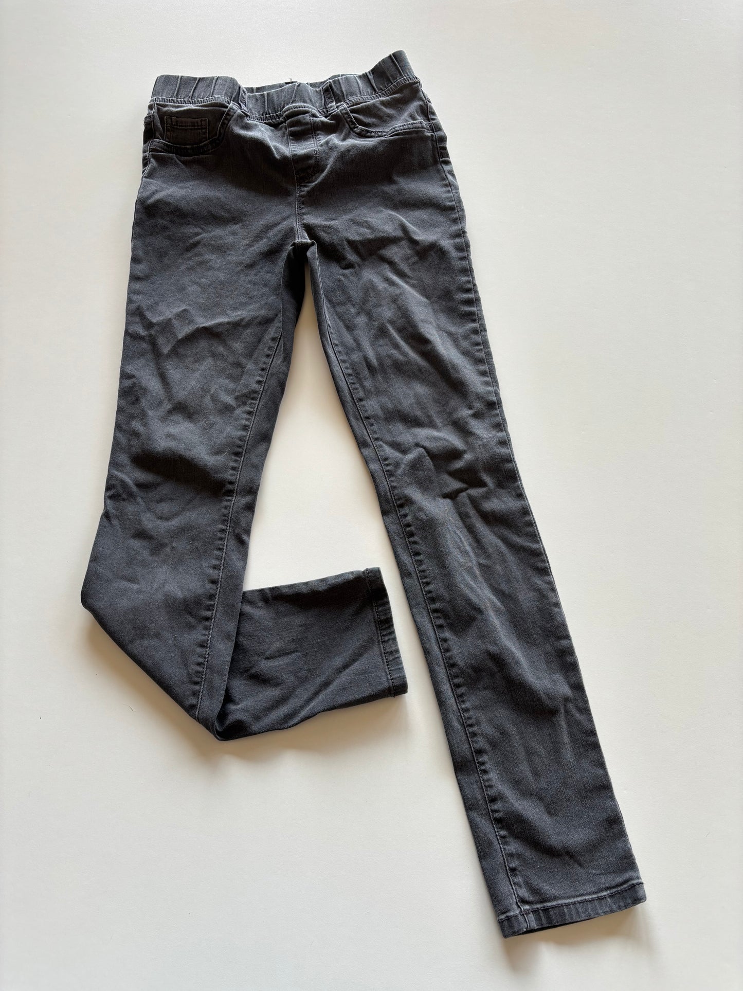 Grey Pull On Denim