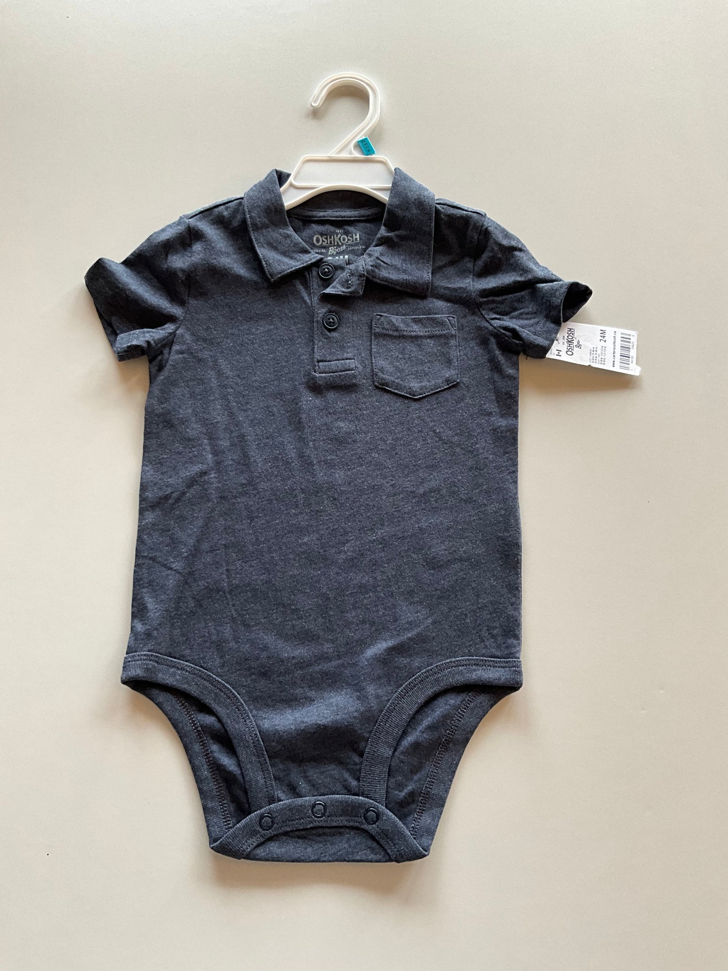 BNWT Blue Polo Onesie