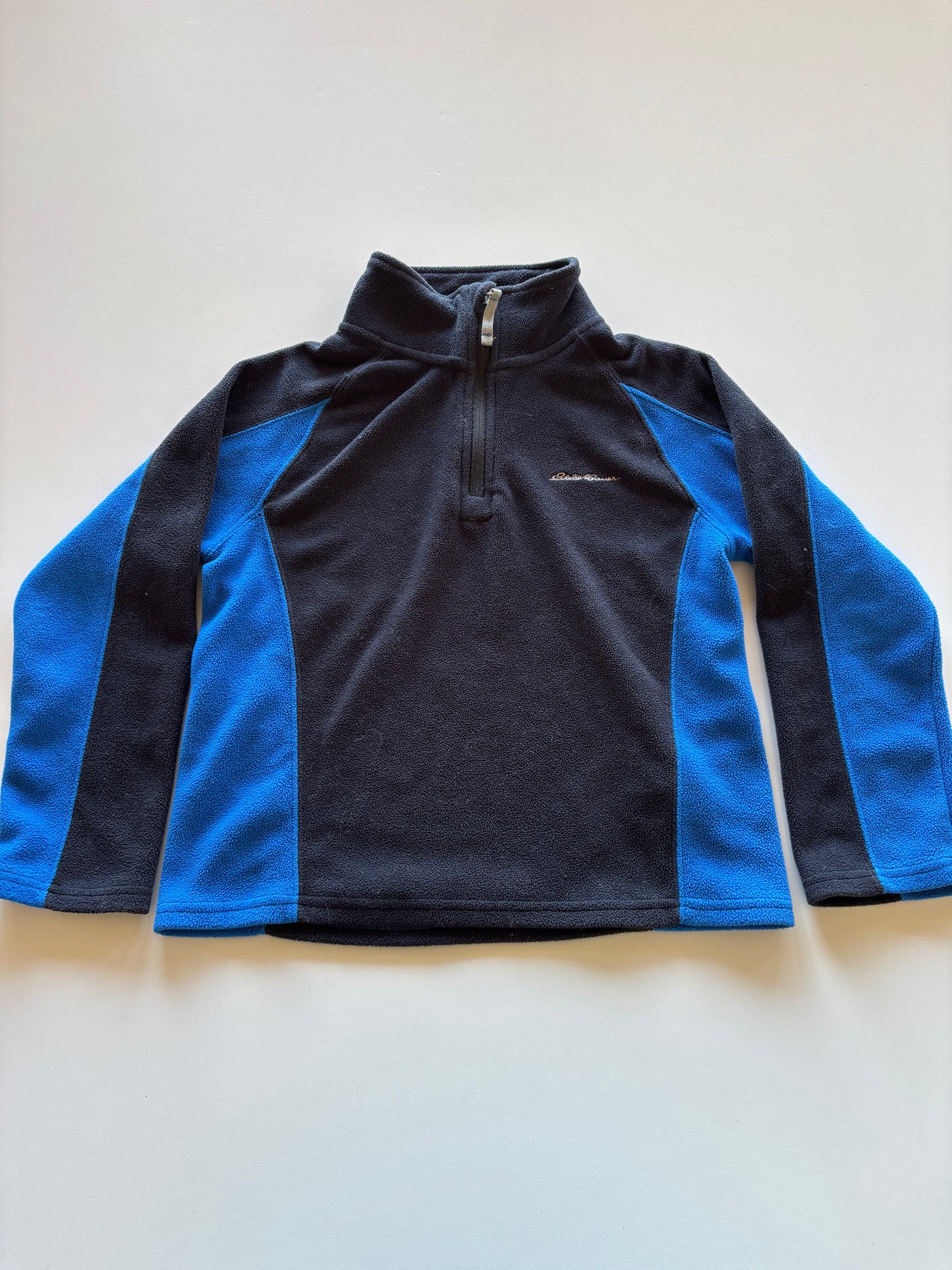 Blue 2 Tone Fleece 1/4 Zip