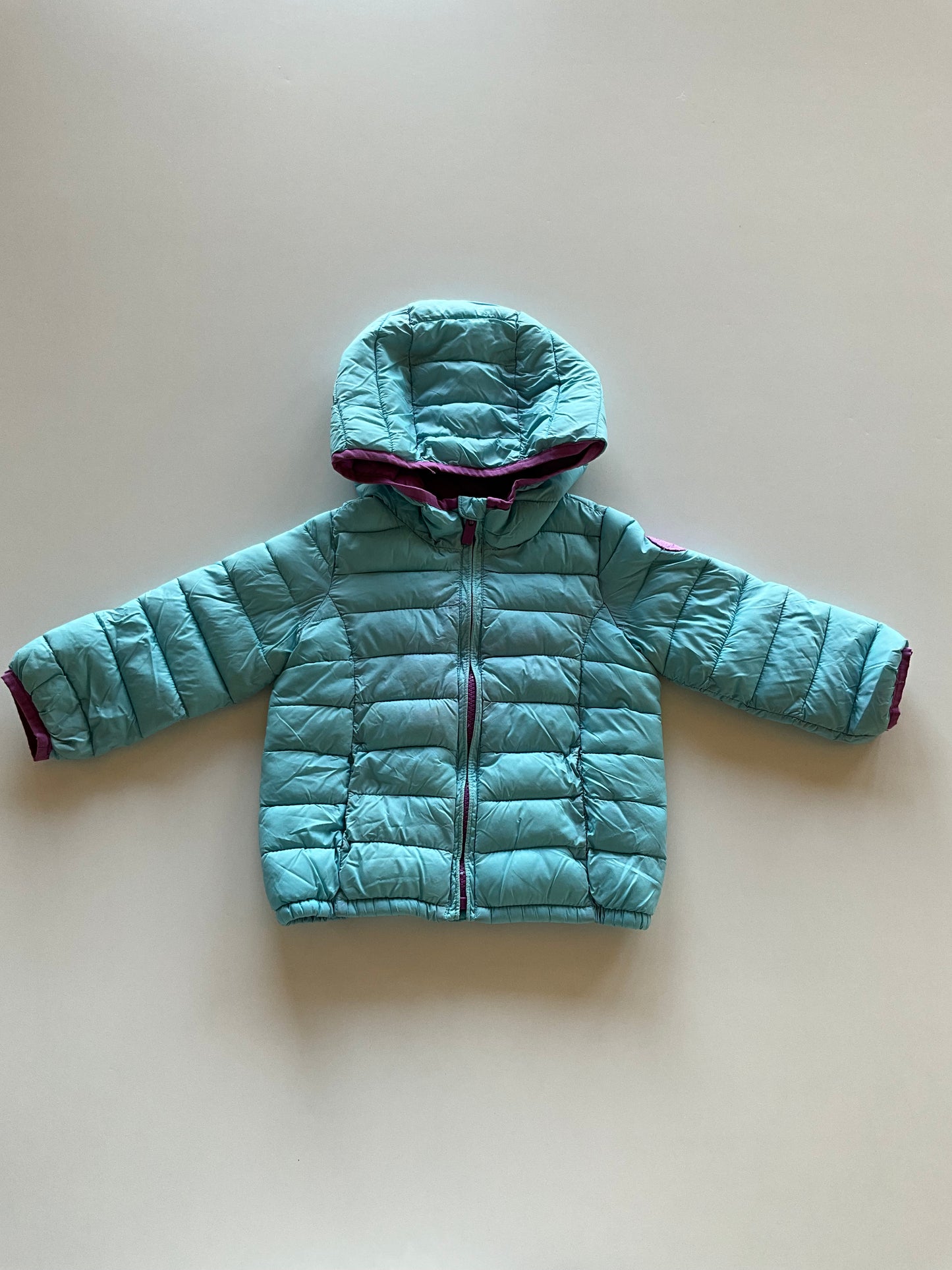 Blue & Purple Puffer Jacket