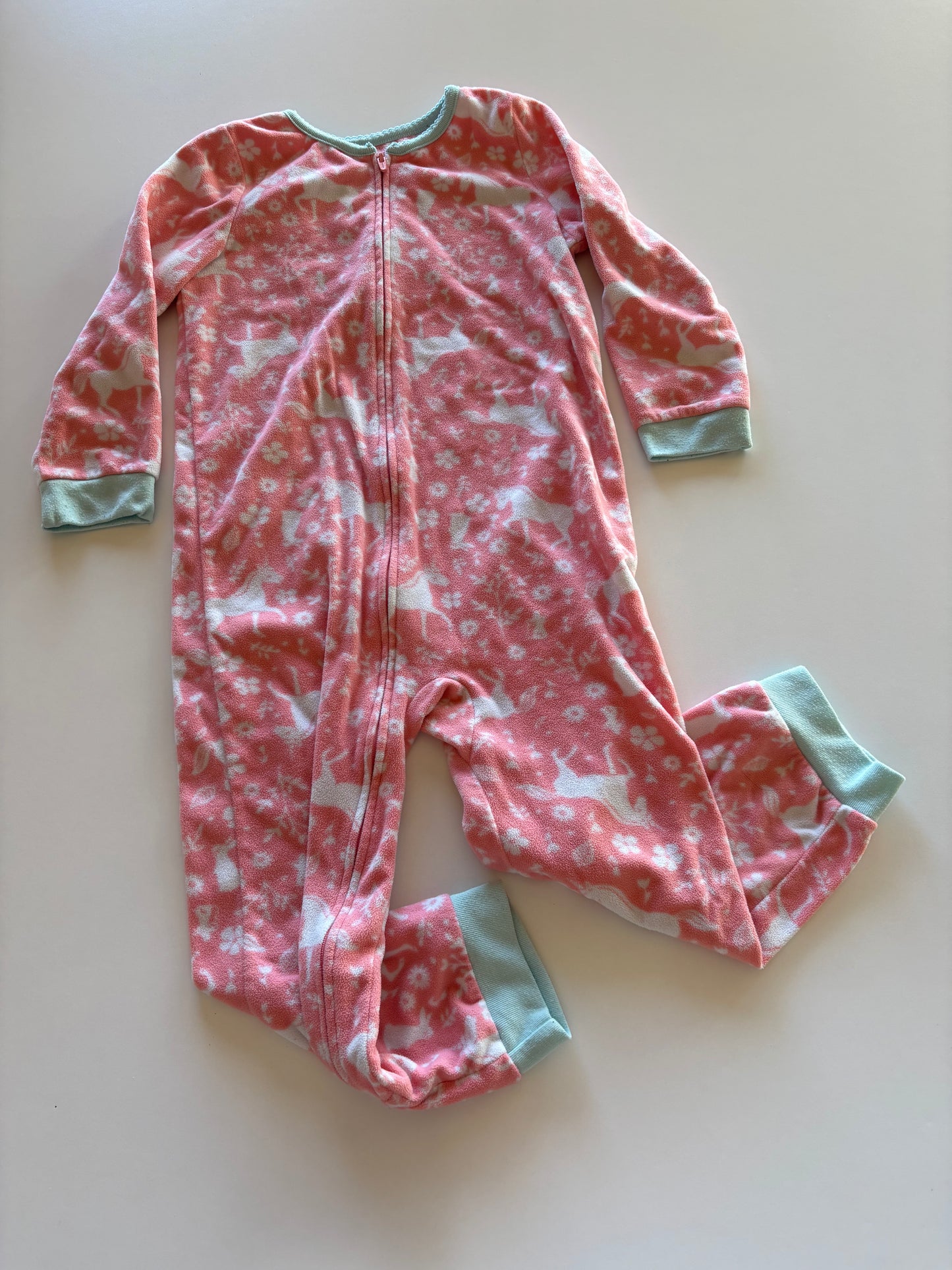 Pink Unicorn Fleece Sleeper