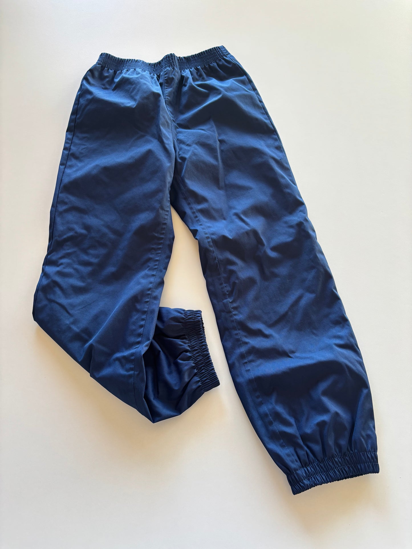 Navy Lined Rain Pants