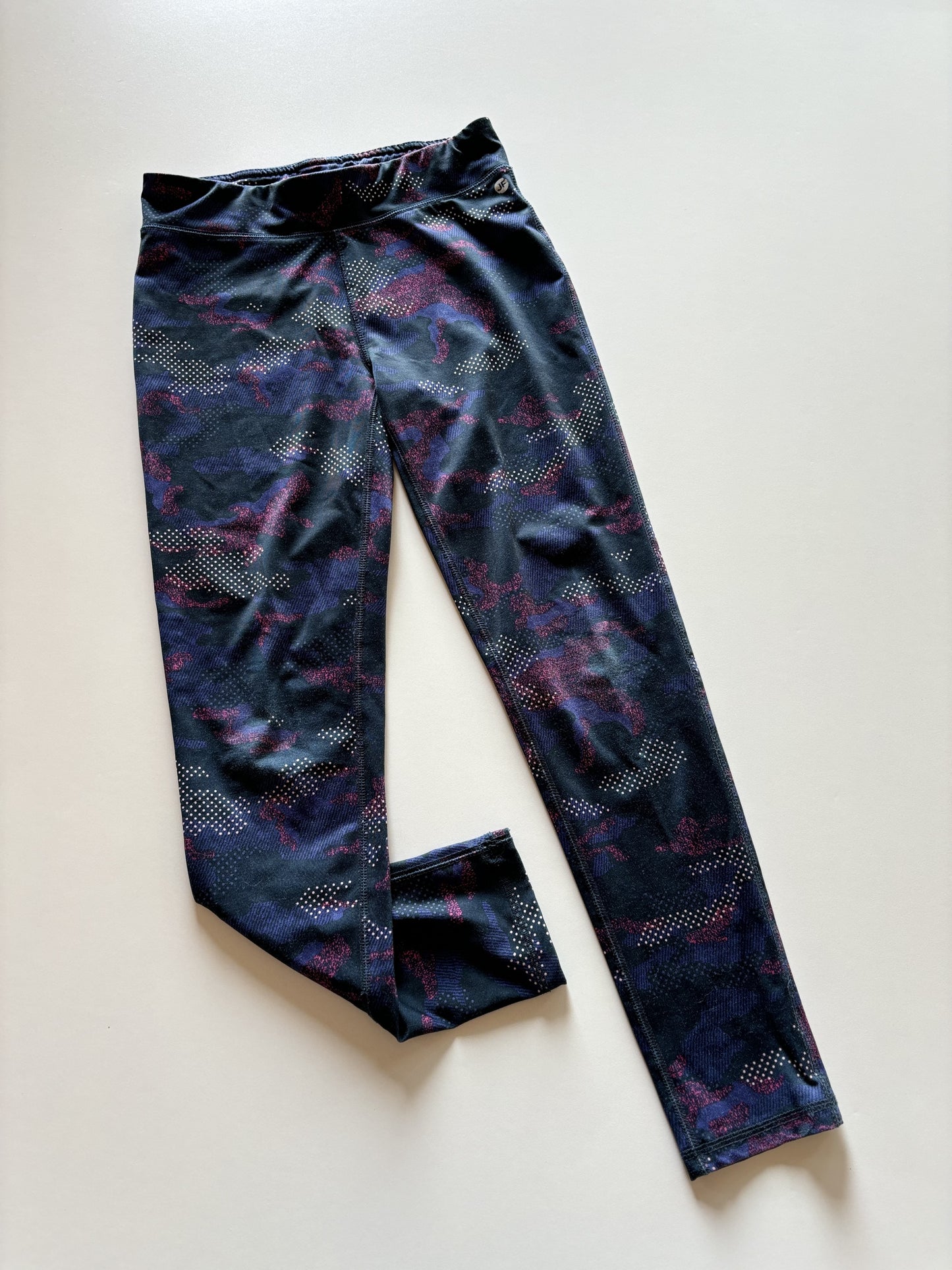 Black & Pink Camo Athletic Leggings