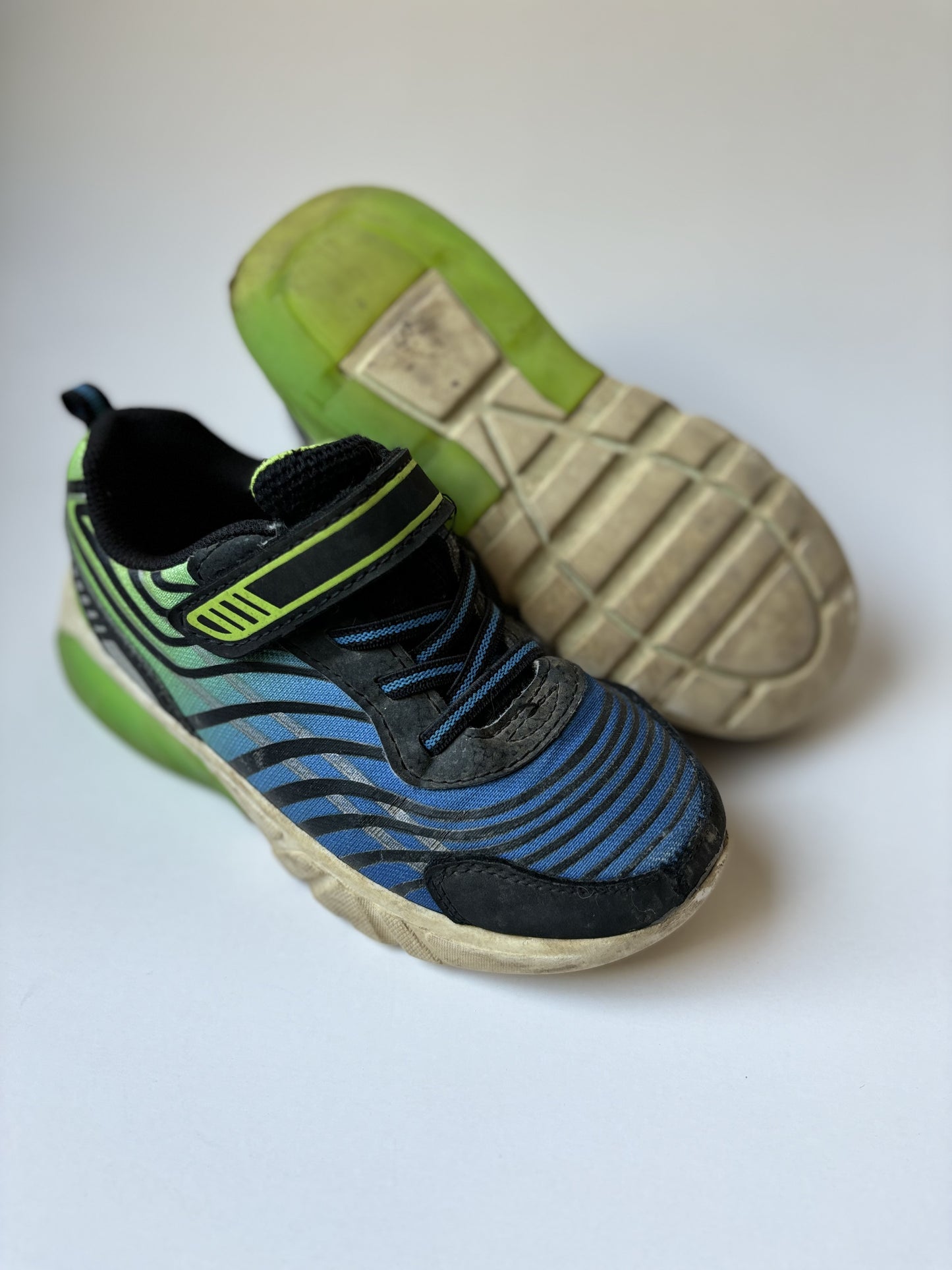 Blue & Green Light Up Runners