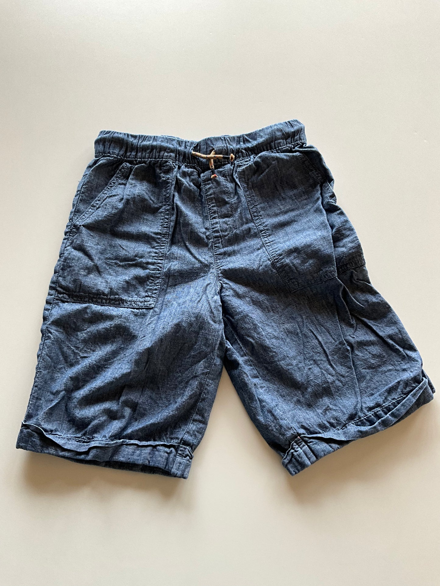 Chambray Shorts