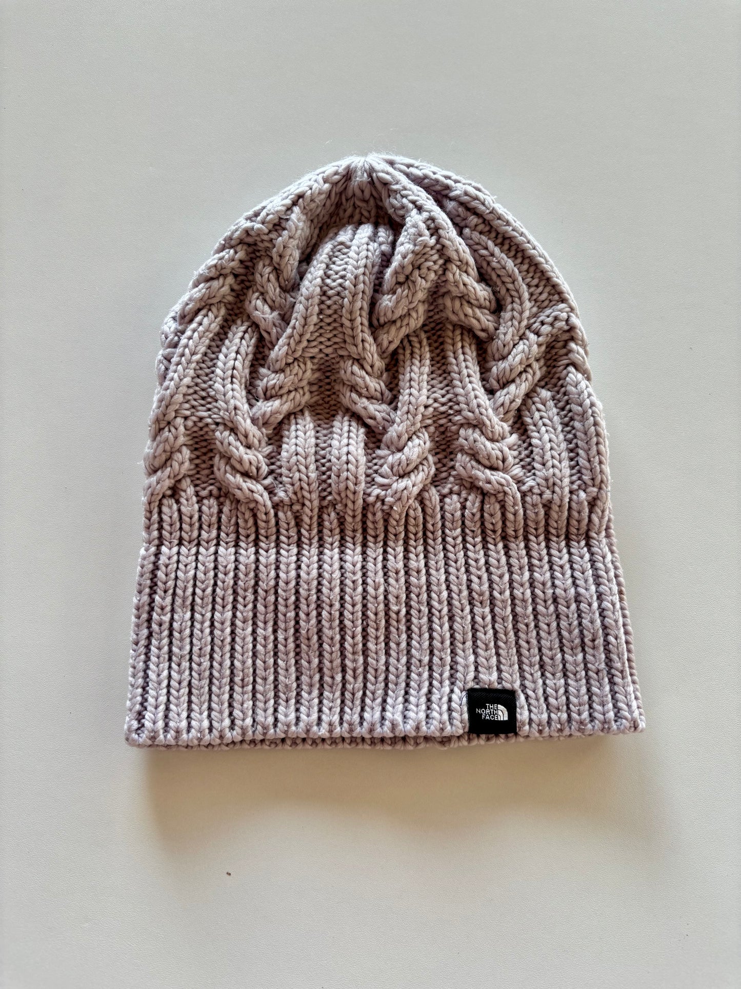 Purple Grey Knit NF Toque