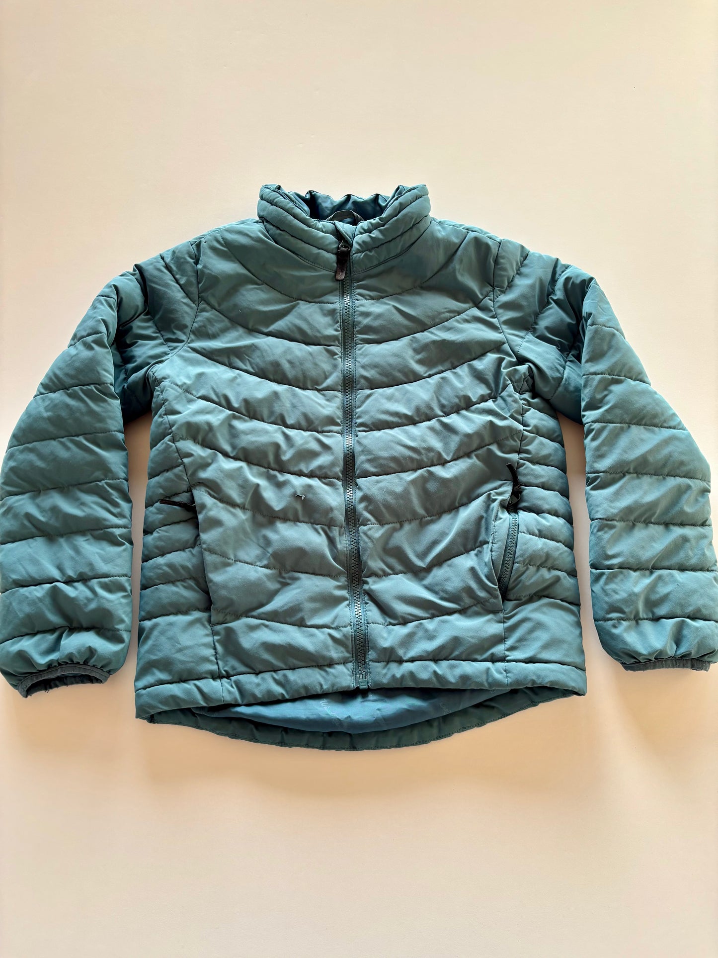 Turquoise Puffer Jacket