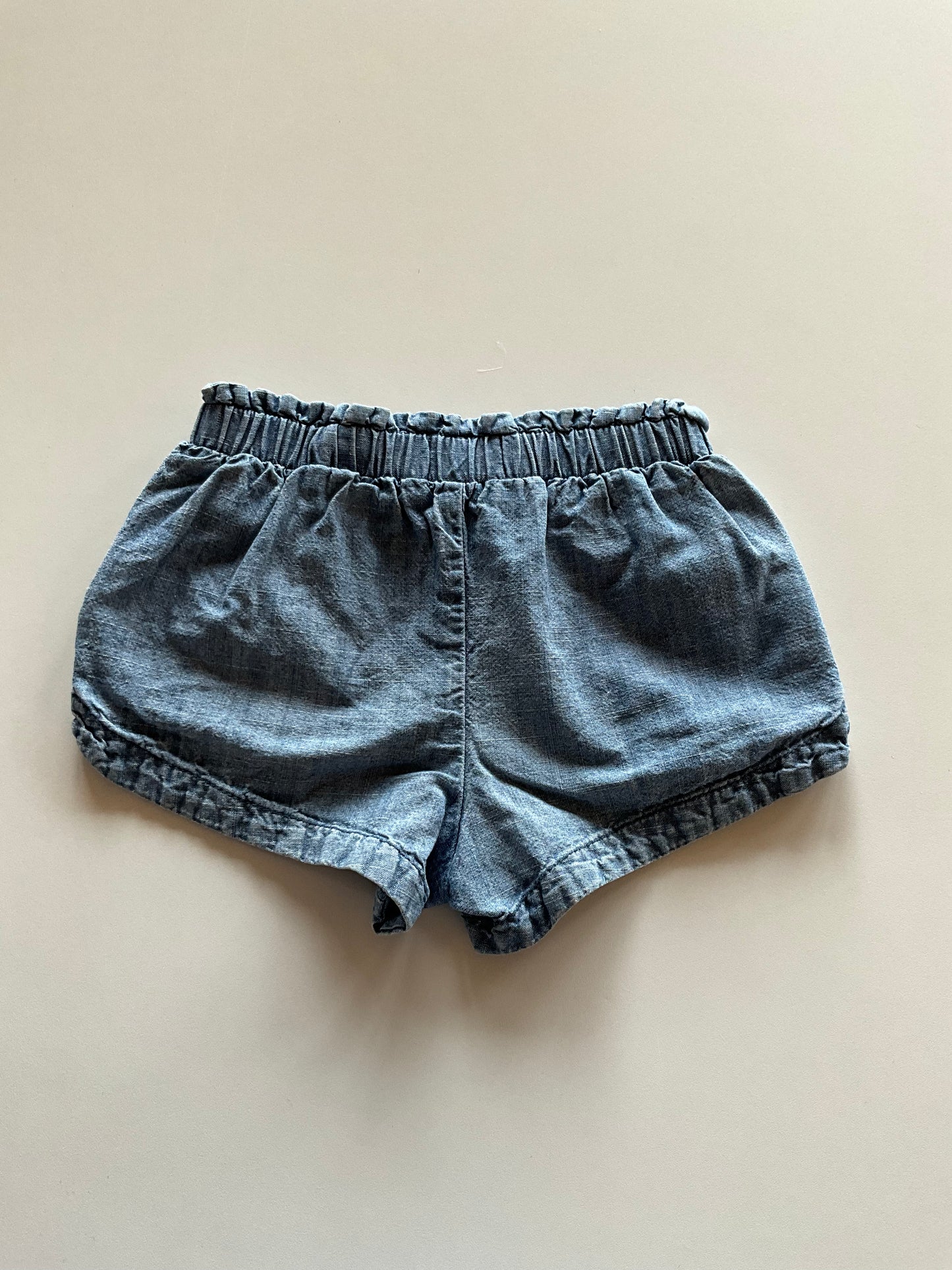 Chambray Shorts