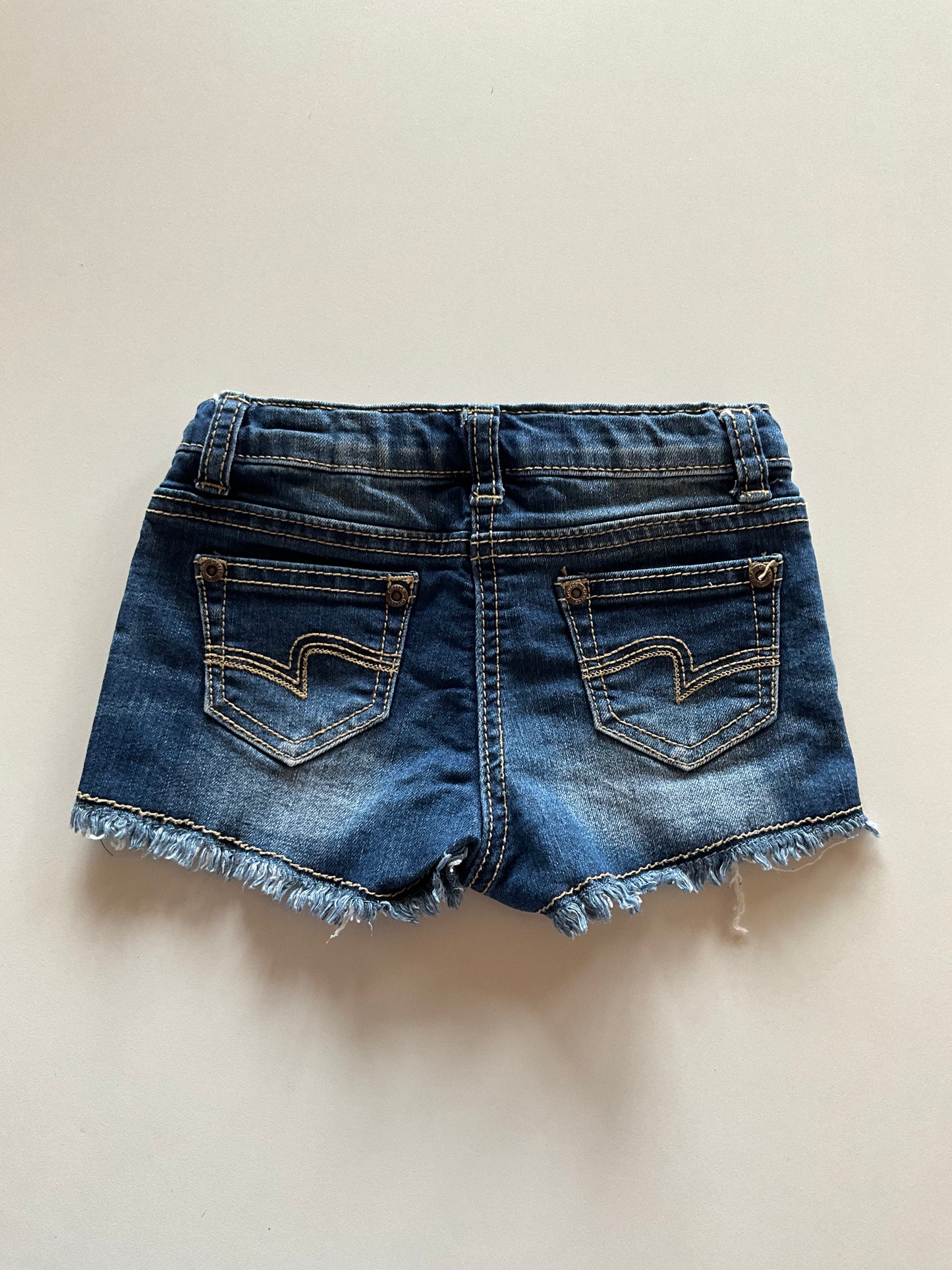 Embellished Denim Shorts