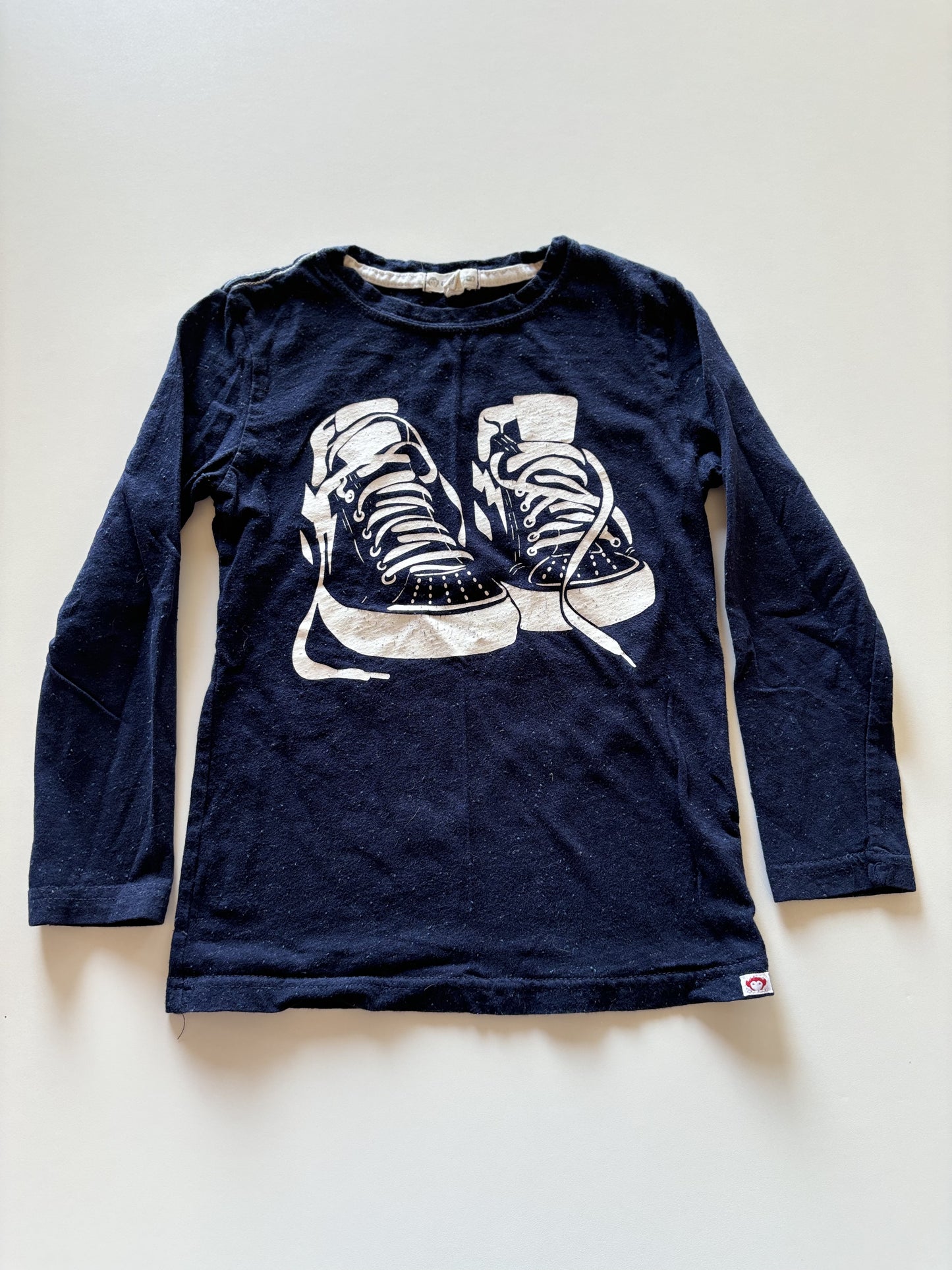 Navy Sneakers Shirt