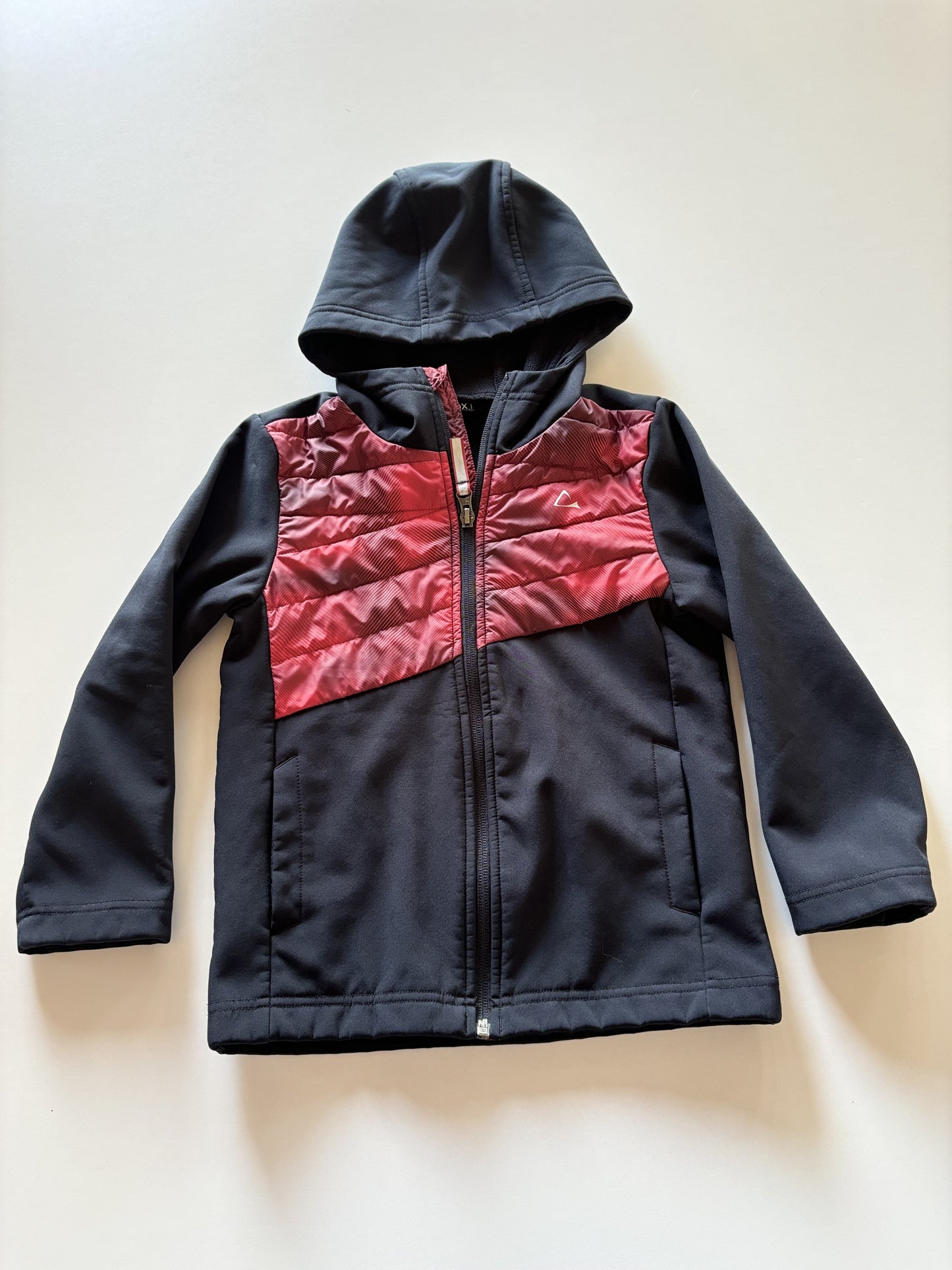 Black & Red Rain Jacket